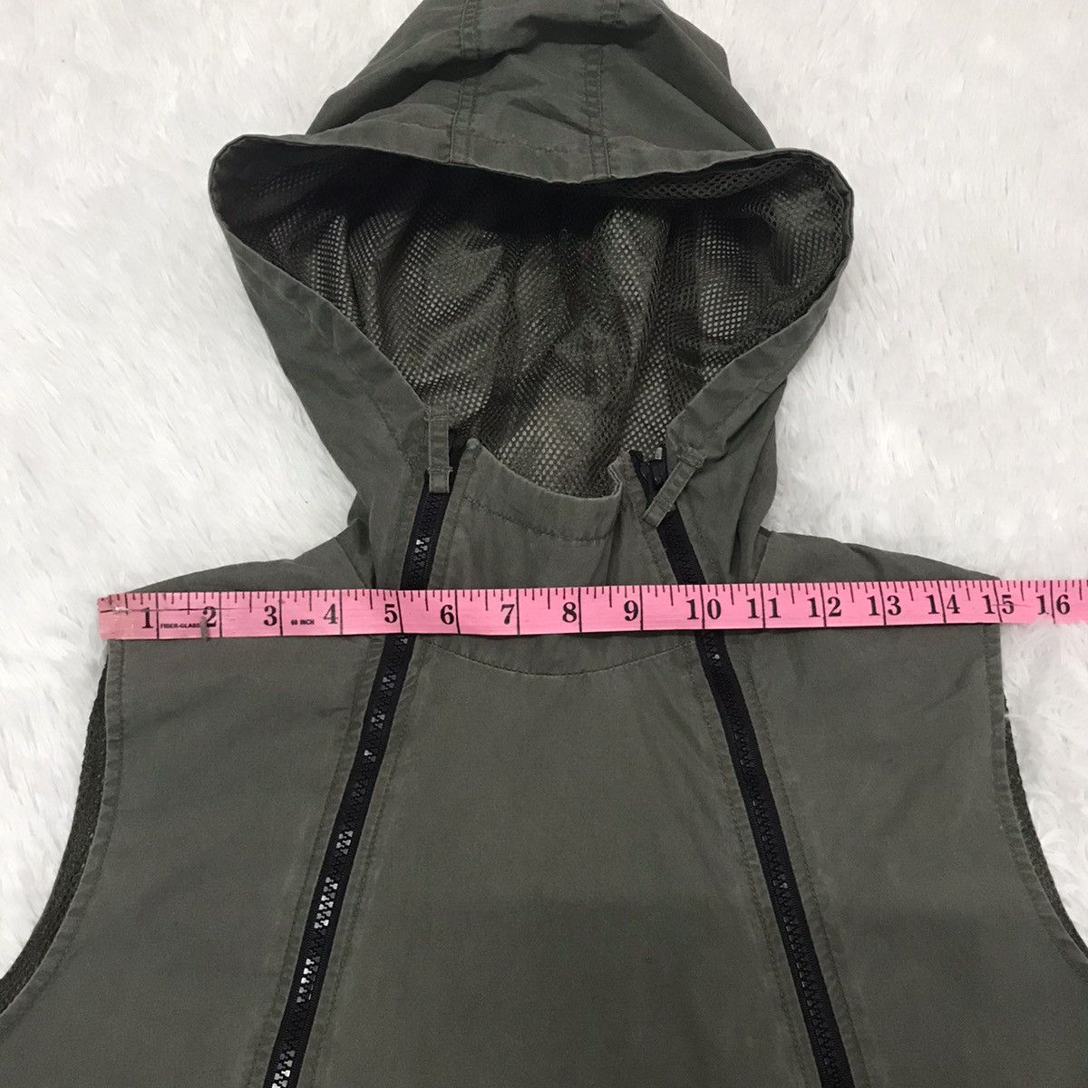 Japanese Brand Sky Bomber 391B08 Sleeveless Jacket/Vest Hoodie Size US L / EU 52-54 / 3 - 15 Thumbnail