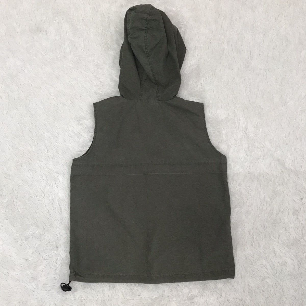 Japanese Brand Sky Bomber 391B08 Sleeveless Jacket/Vest Hoodie Size US L / EU 52-54 / 3 - 7 Thumbnail