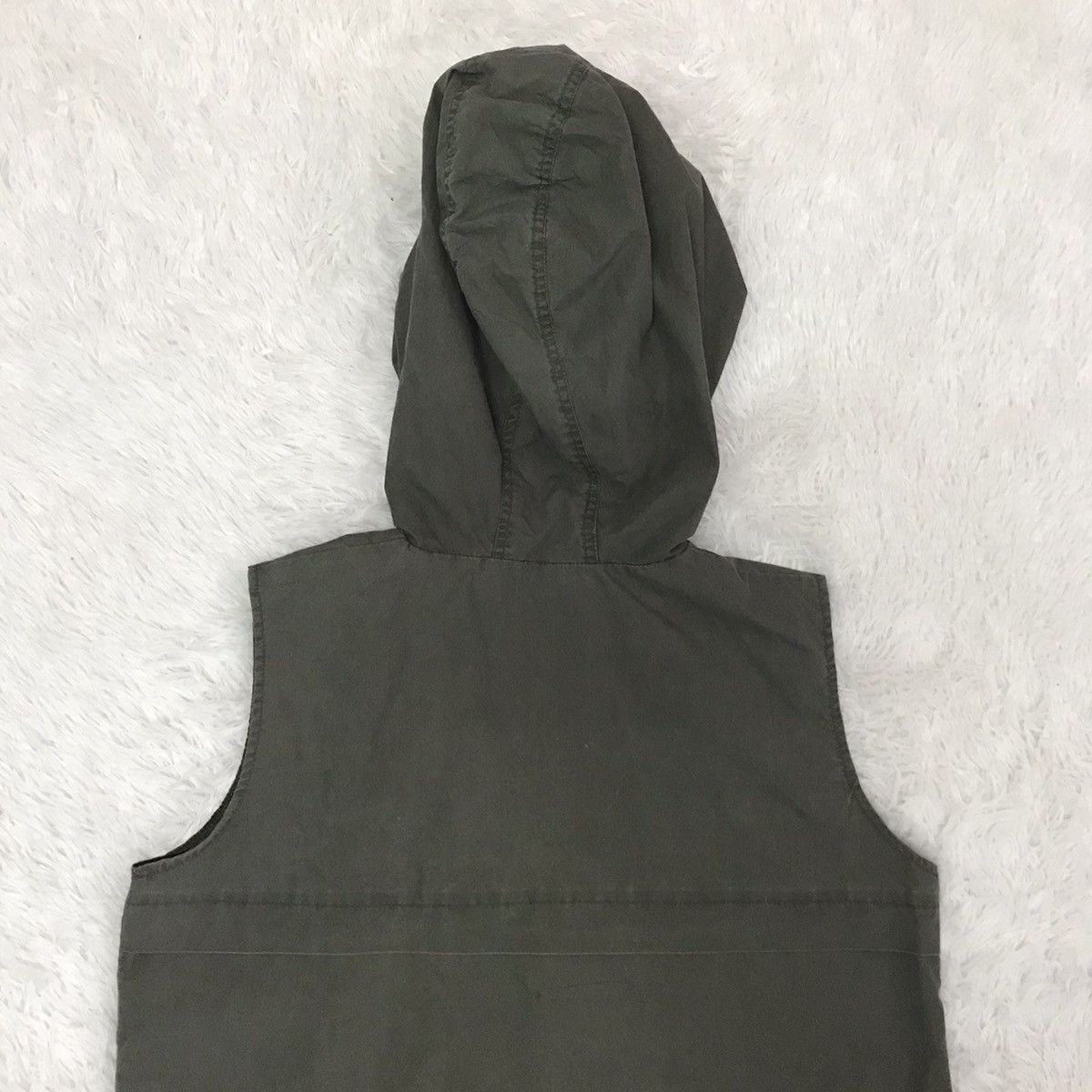 Japanese Brand Sky Bomber 391B08 Sleeveless Jacket/Vest Hoodie Size US L / EU 52-54 / 3 - 9 Thumbnail