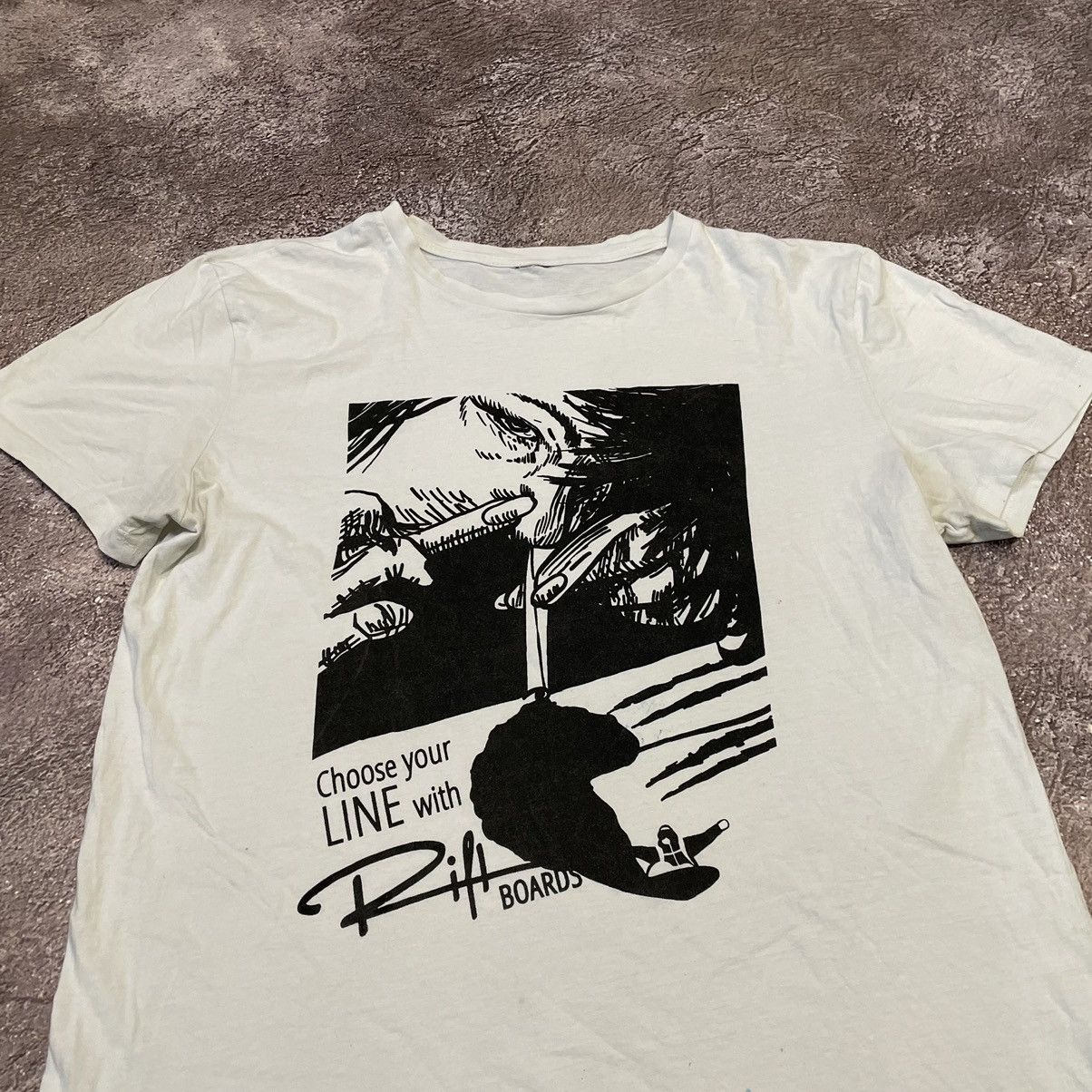 Vintage Vintage Y2K Graphic Tee Sun Faded Black Grunge Skate Baggy M Size US M / EU 48-50 / 2 - 2 Thumbnail