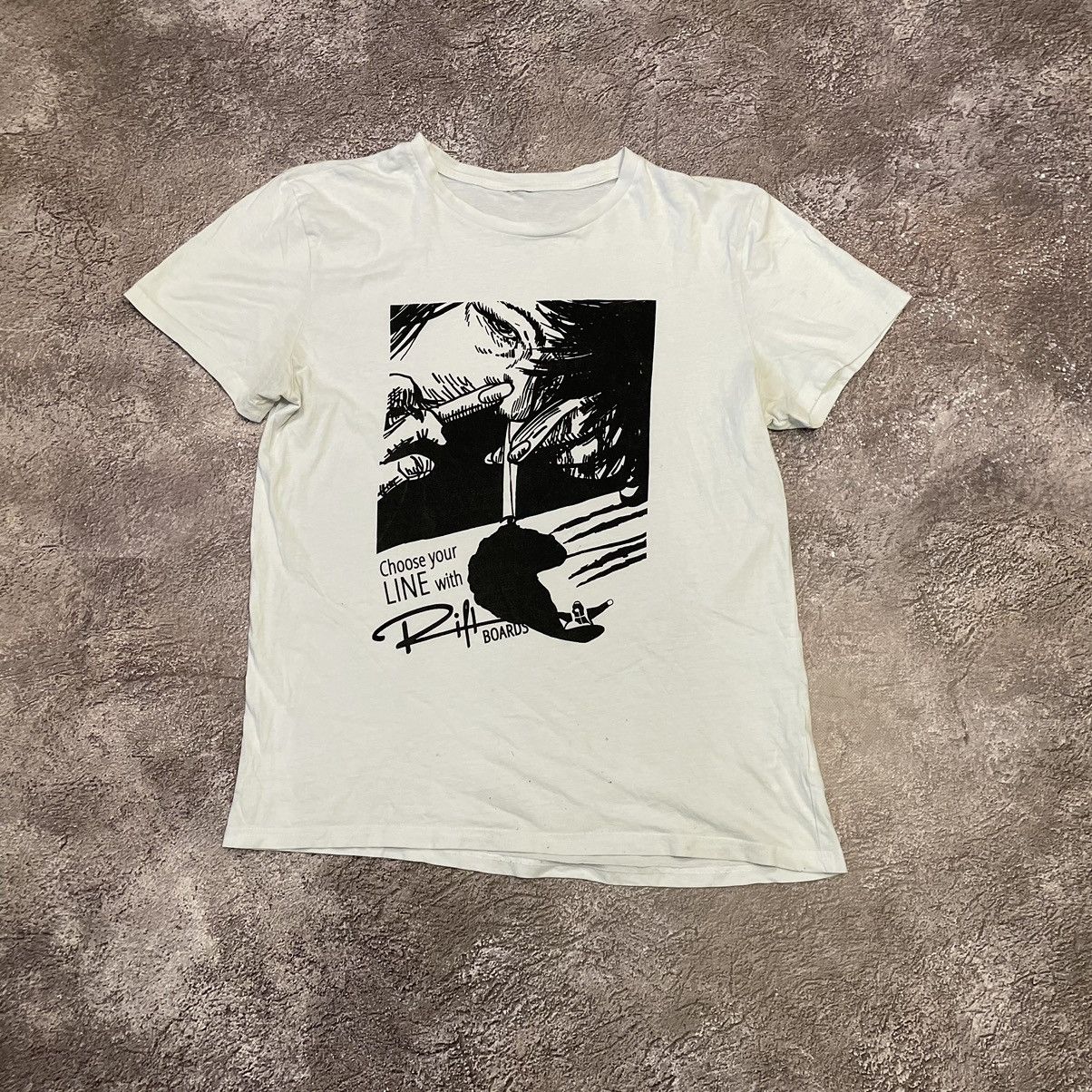 Vintage Vintage Y2K Graphic Tee Sun Faded Black Grunge Skate Baggy M Size US M / EU 48-50 / 2 - 3 Thumbnail