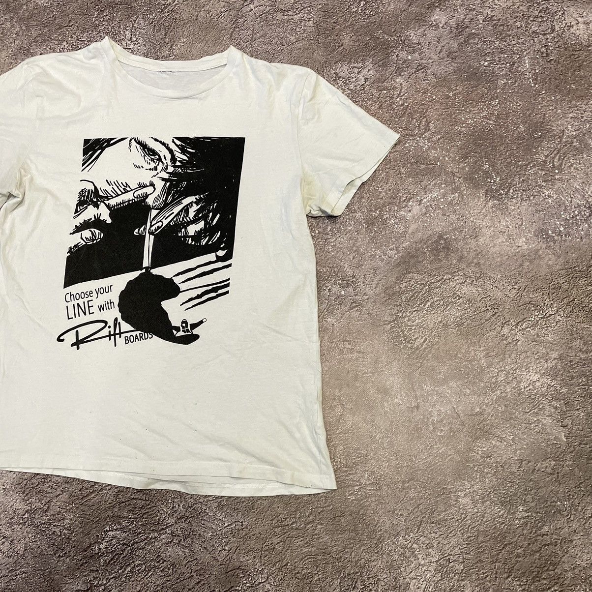 Vintage Vintage Y2K Graphic Tee Sun Faded Black Grunge Skate Baggy M Size US M / EU 48-50 / 2 - 4 Thumbnail