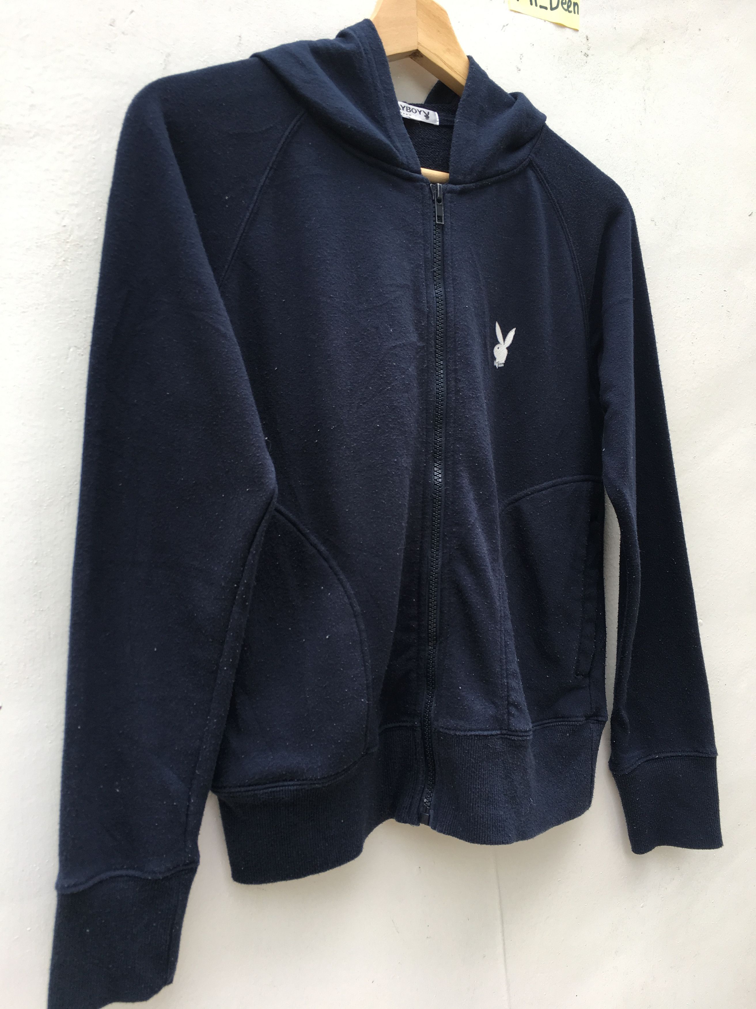 Playboy Vintage Playboy small logo nice zipper sweatshirt hoodies Size US S / EU 44-46 / 1 - 4 Thumbnail