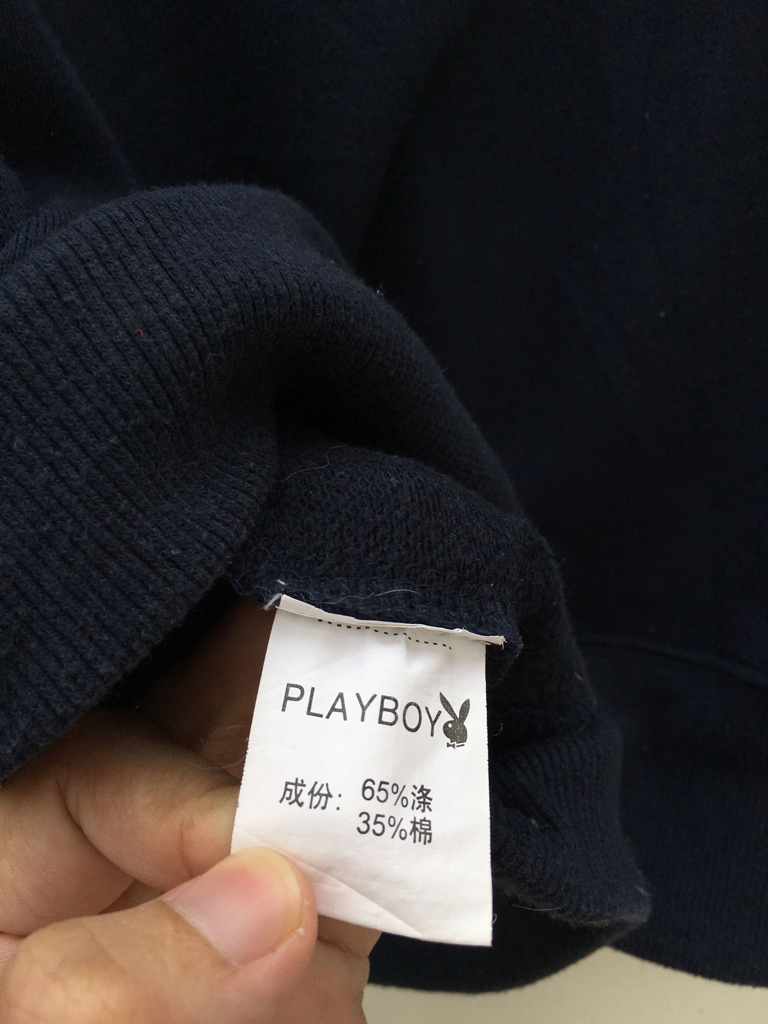 Playboy Vintage Playboy small logo nice zipper sweatshirt hoodies Size US S / EU 44-46 / 1 - 10 Thumbnail