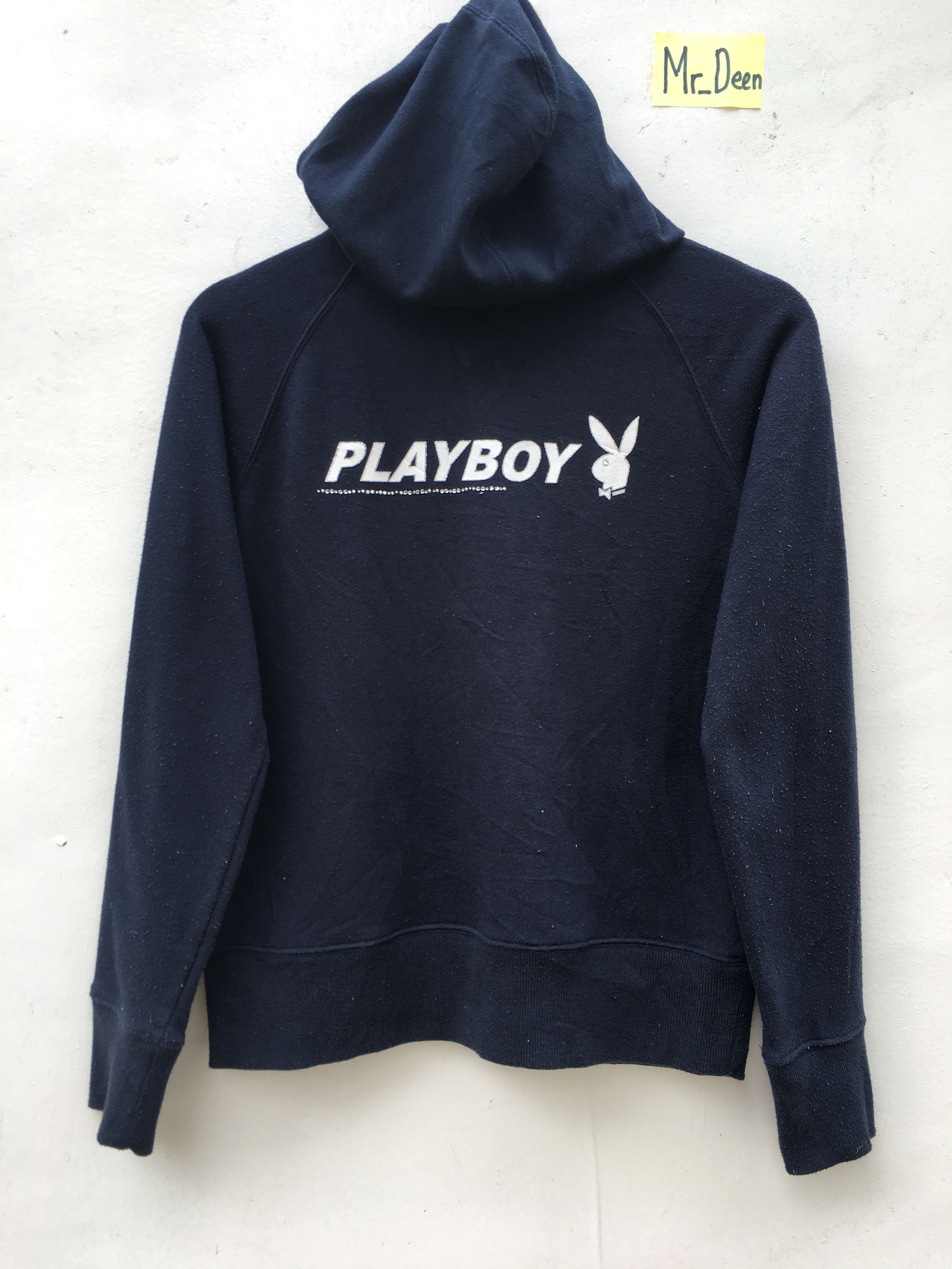 Playboy Vintage Playboy small logo nice zipper sweatshirt hoodies | Grailed