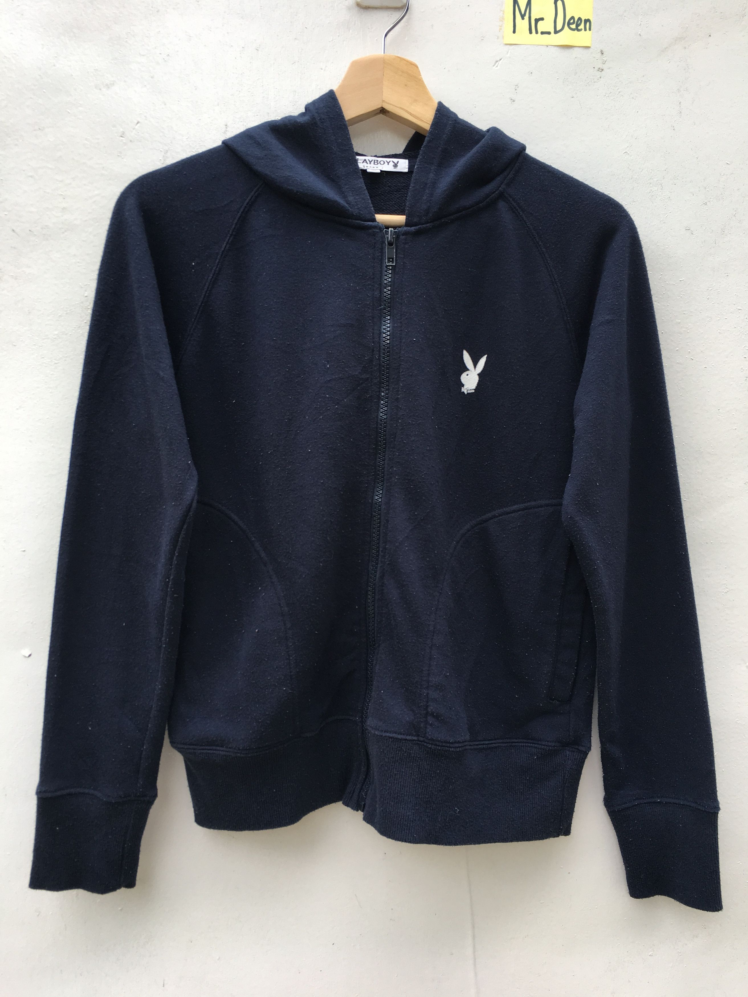 Playboy Vintage Playboy small logo nice zipper sweatshirt hoodies Size US S / EU 44-46 / 1 - 1 Thumbnail