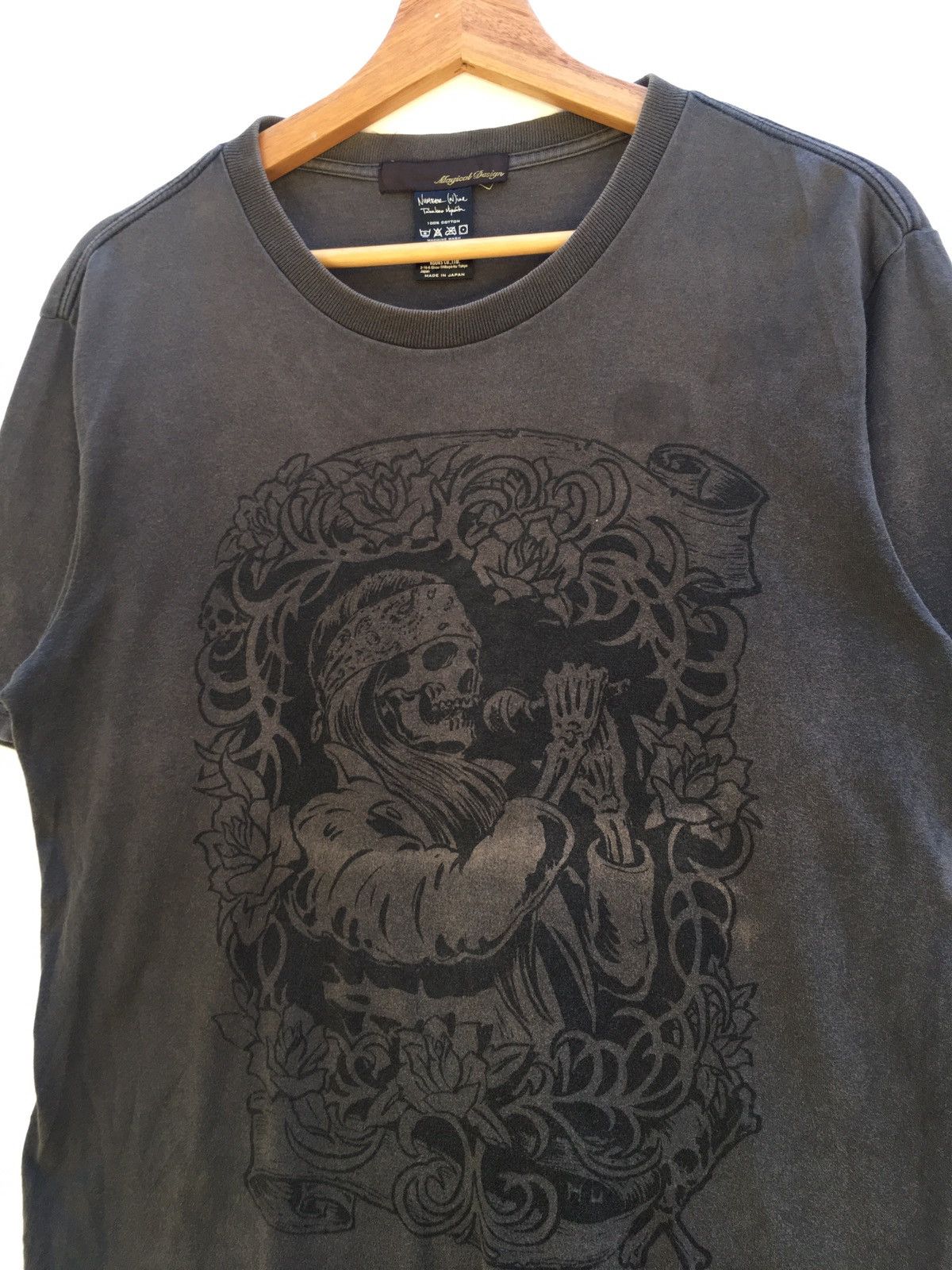 Number (N)ine Rare Number Nine Magical Design Skull Tshirt Size US M / EU 48-50 / 2 - 8 Thumbnail