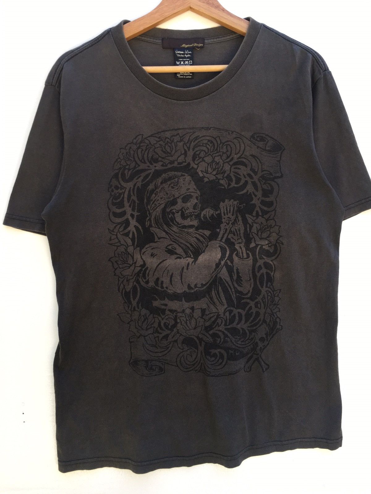 Number (N)ine Rare Number Nine Magical Design Skull Tshirt Size US M / EU 48-50 / 2 - 5 Thumbnail