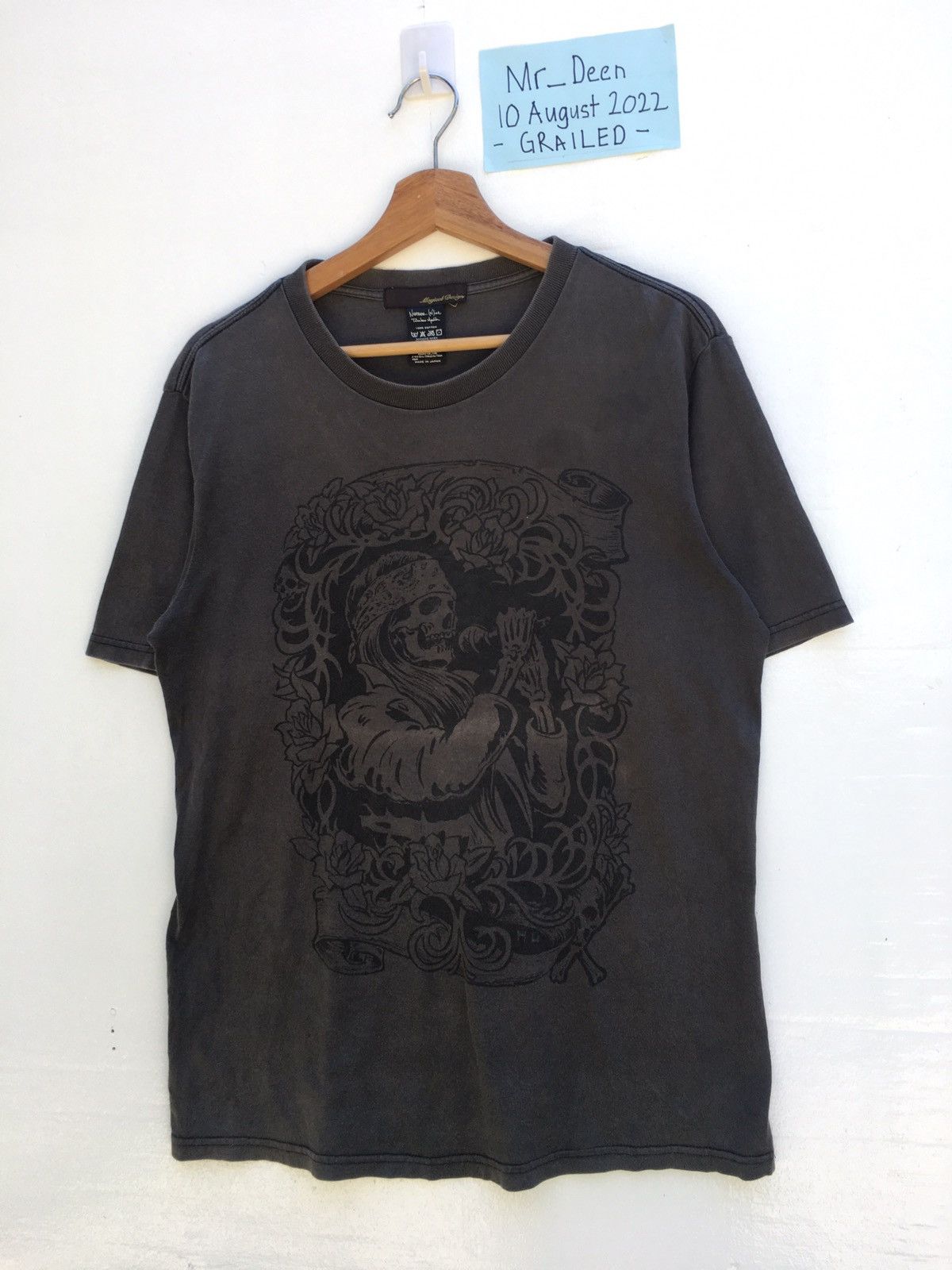 Number (N)ine Rare Number Nine Magical Design Skull Tshirt Size US M / EU 48-50 / 2 - 4 Thumbnail