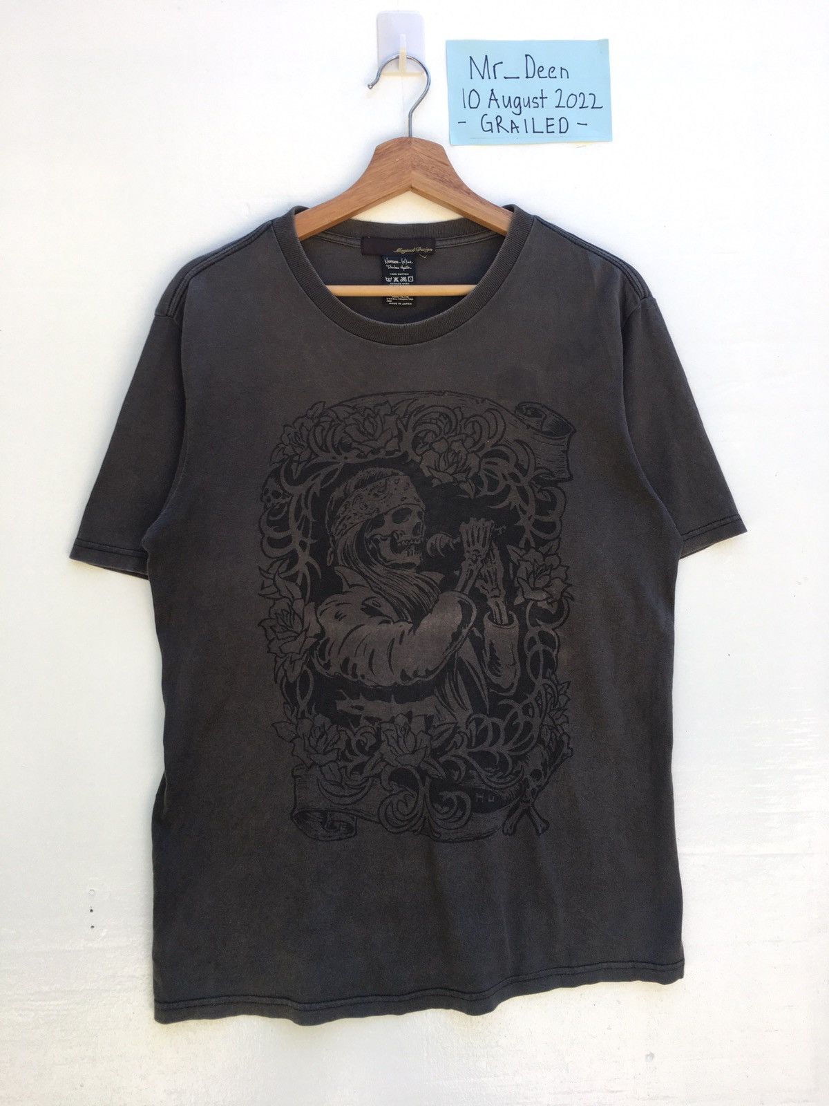 Number (N)ine Rare Number Nine Magical Design Skull Tshirt Size US M / EU 48-50 / 2 - 2 Thumbnail