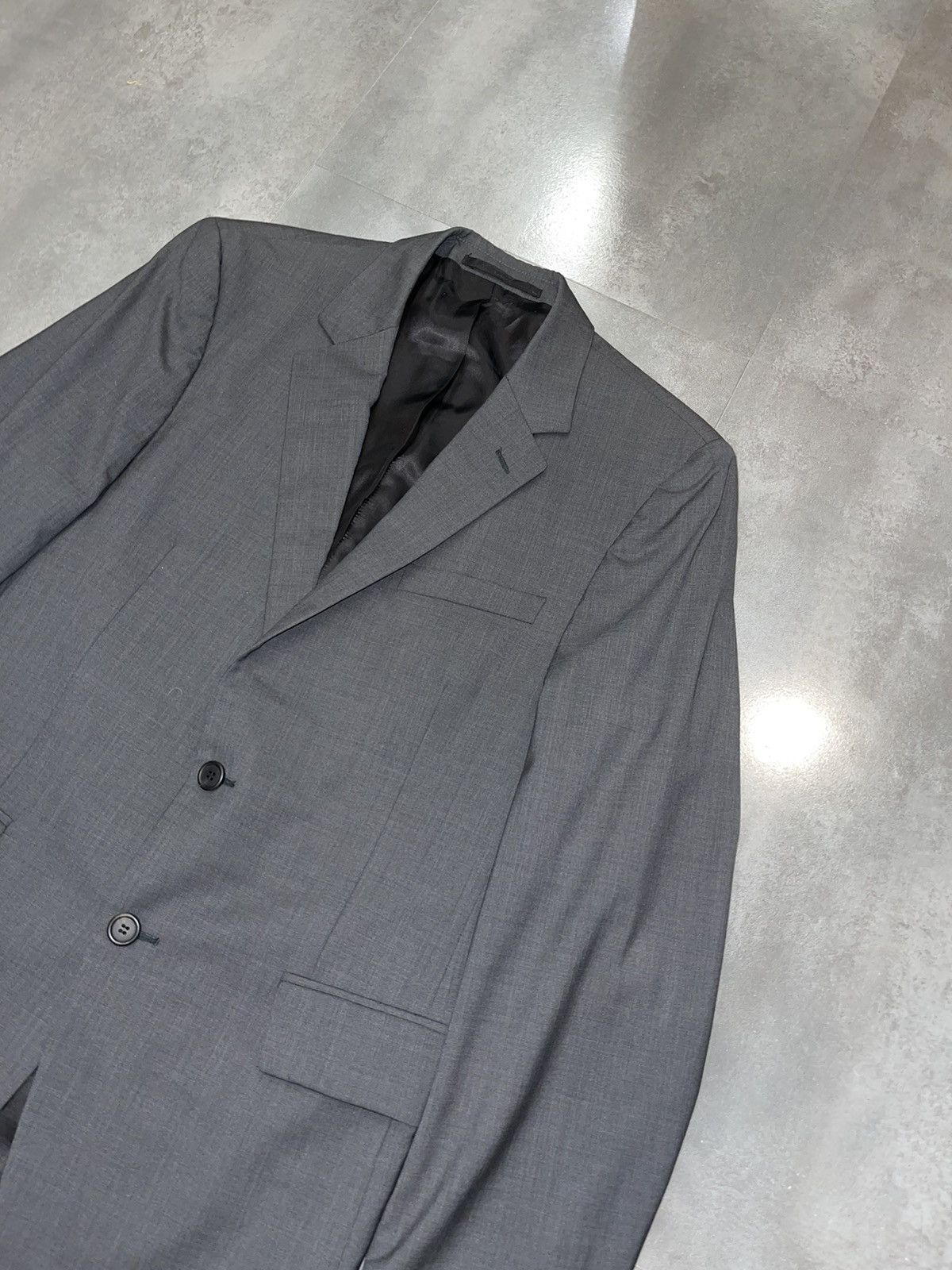 Prada FW10 Prada Dark Gray Wool Blazer Size US M / EU 48-50 / 2 - 8 Thumbnail
