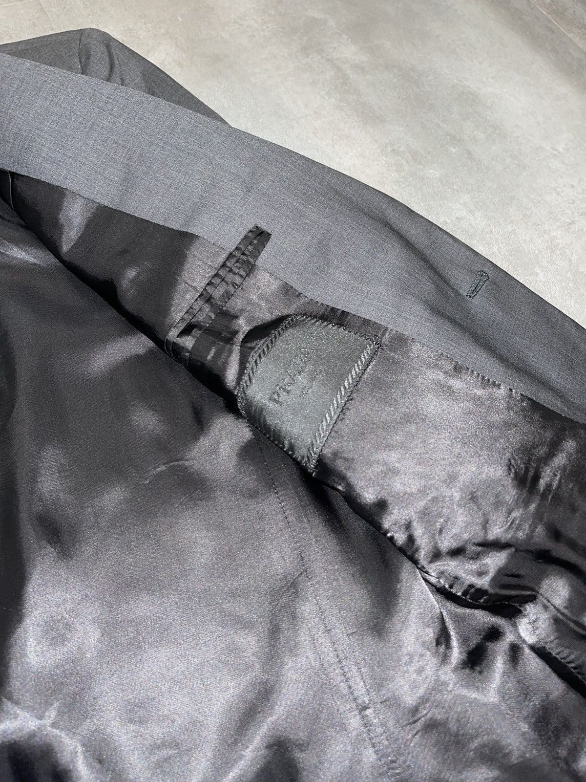 Prada FW10 Prada Dark Gray Wool Blazer Size US M / EU 48-50 / 2 - 14 Thumbnail