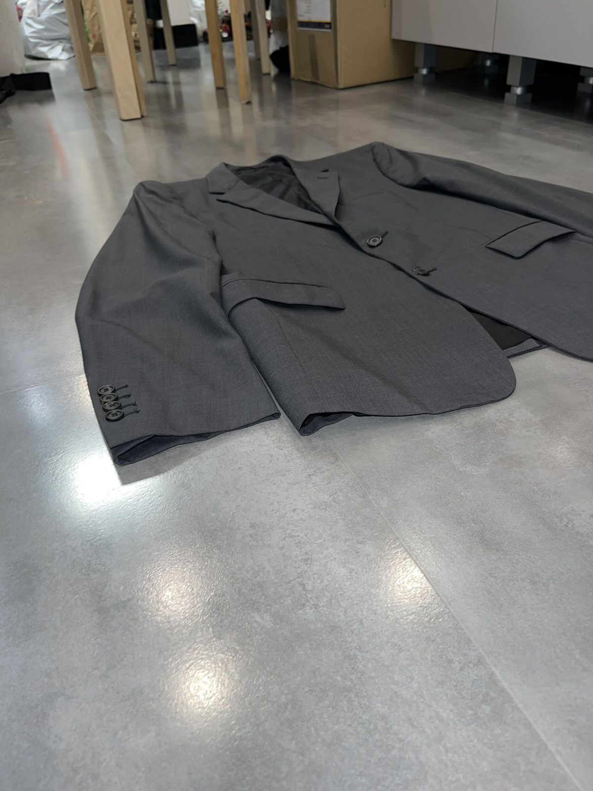 Prada FW10 Prada Dark Gray Wool Blazer Size US M / EU 48-50 / 2 - 7 Thumbnail