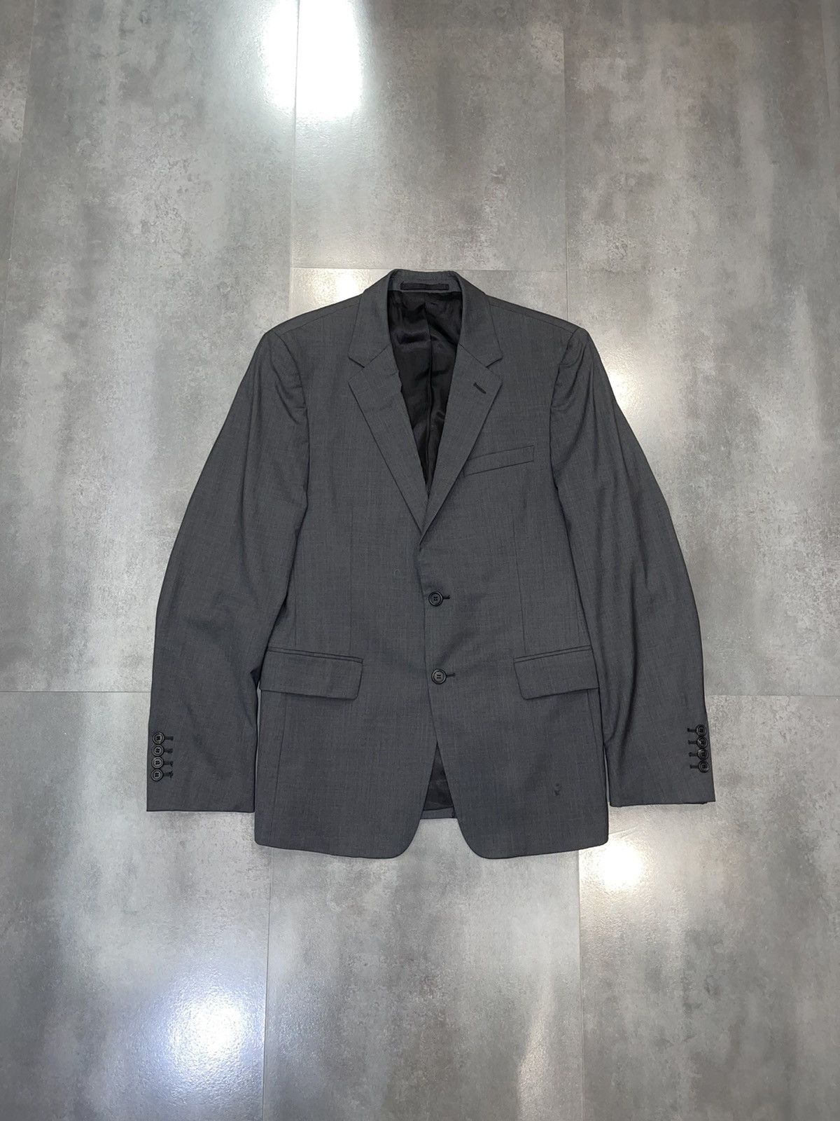 Prada FW10 Prada Dark Gray Wool Blazer Size US M / EU 48-50 / 2 - 1 Thumbnail