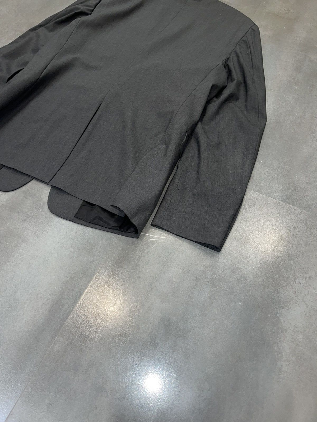 Prada FW10 Prada Dark Gray Wool Blazer Size US M / EU 48-50 / 2 - 10 Thumbnail