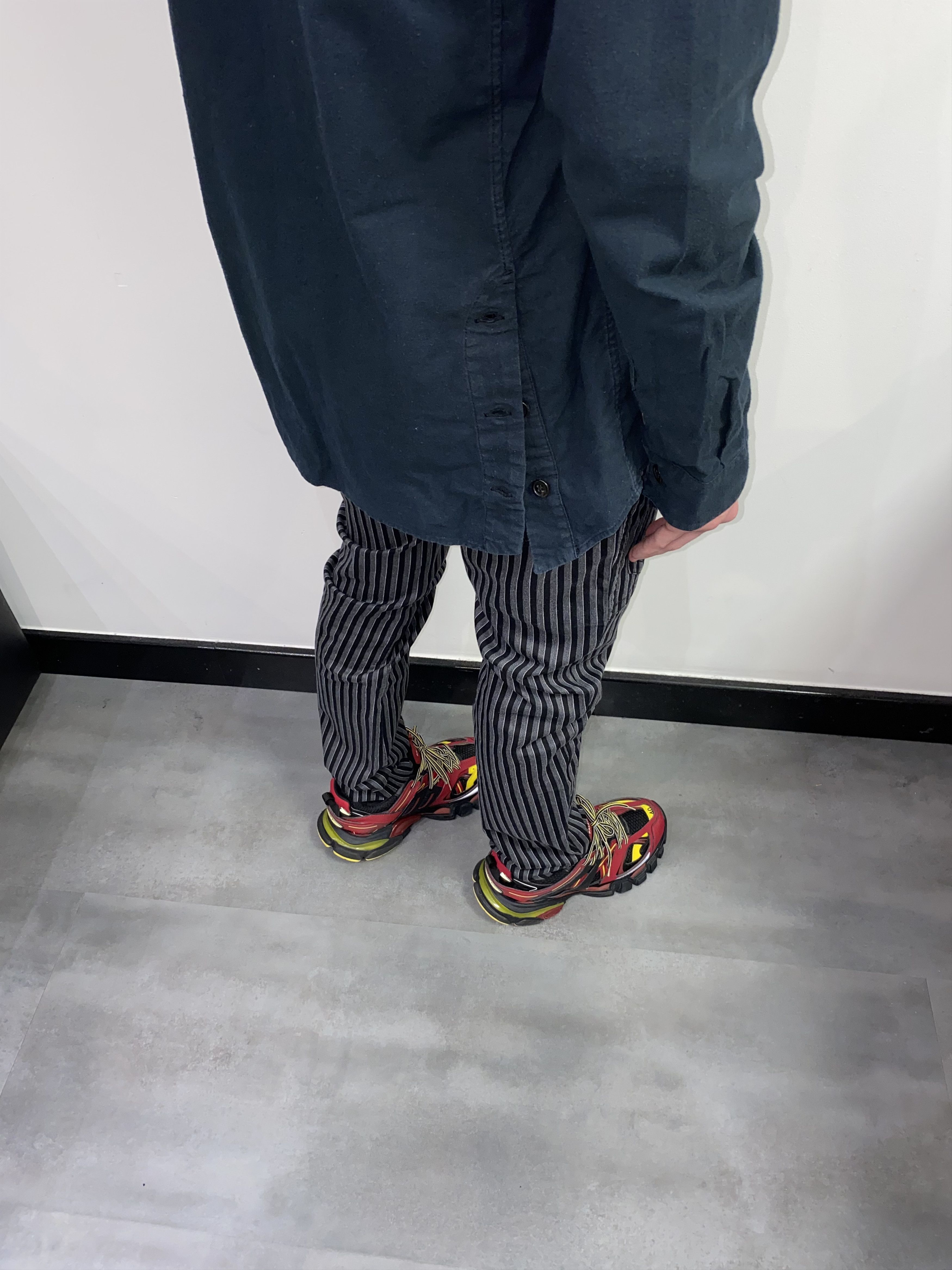 John Galliano Galliano Striped Black/White Cargo Zipped Pants Size US 32 / EU 48 - 16 Thumbnail