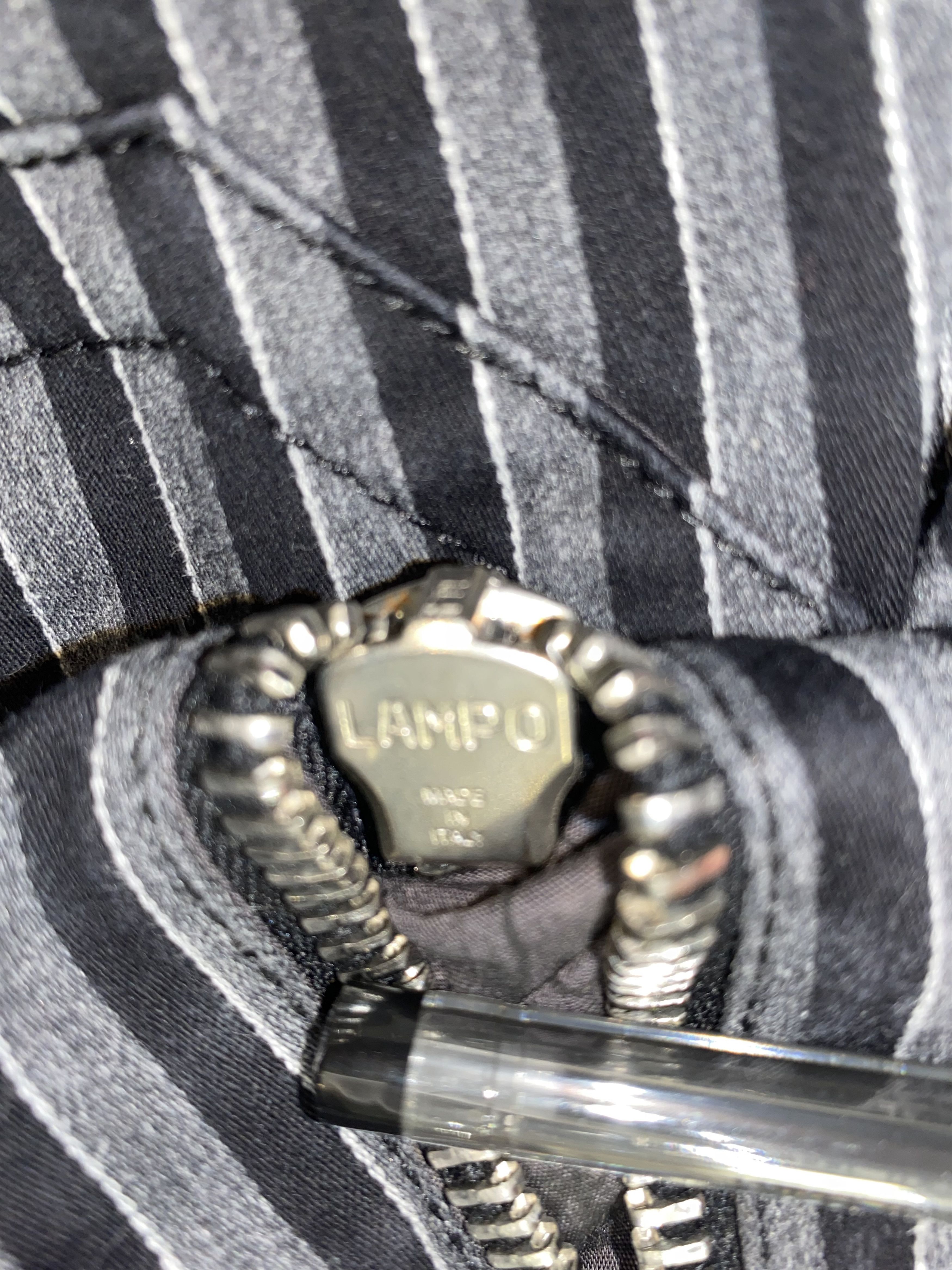 John Galliano Galliano Striped Black/White Cargo Zipped Pants Size US 32 / EU 48 - 19 Thumbnail
