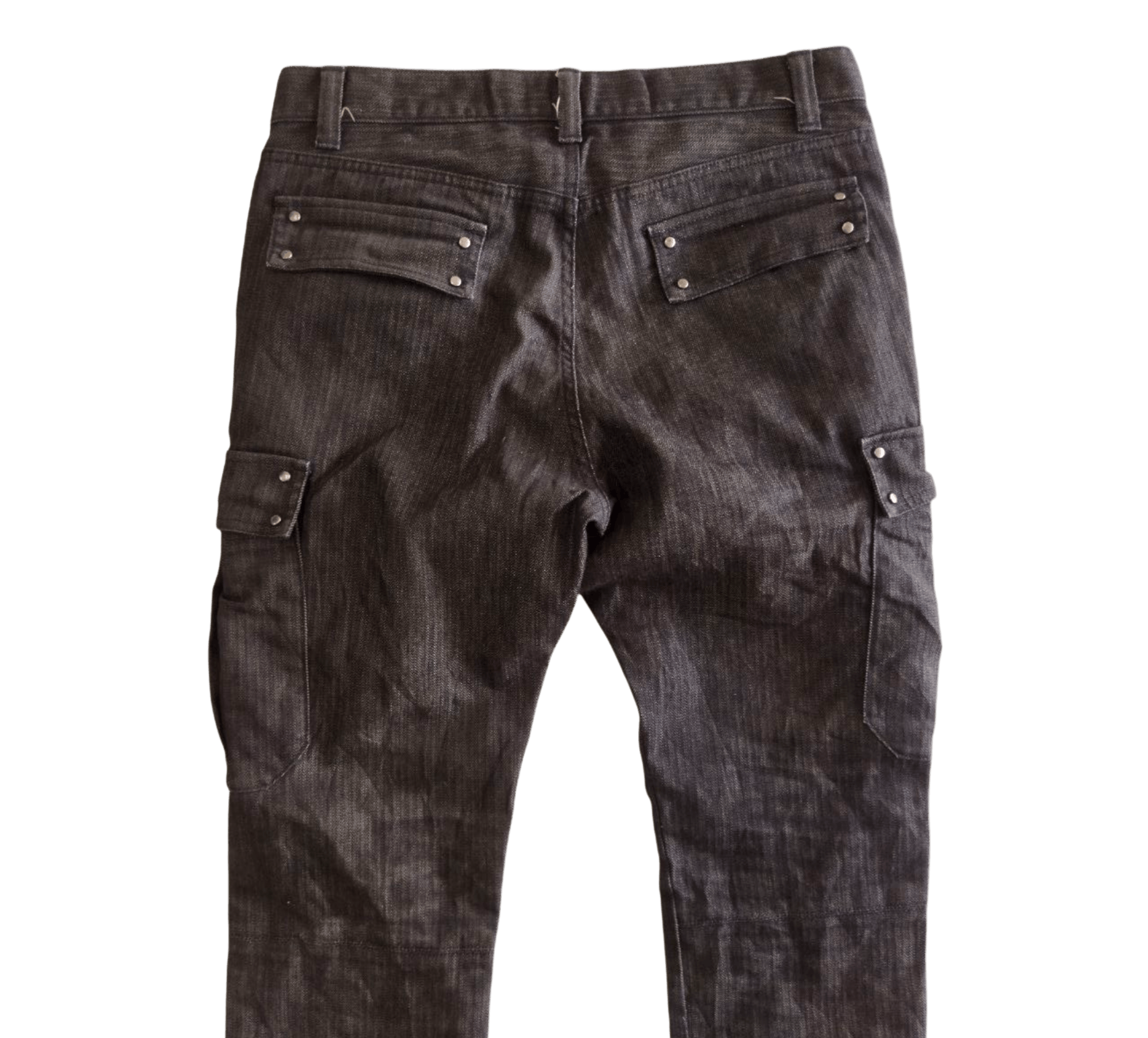 Schlussel Schlussel Japan Cargo Pocket Denim Pants Size US 33 - 5 Thumbnail