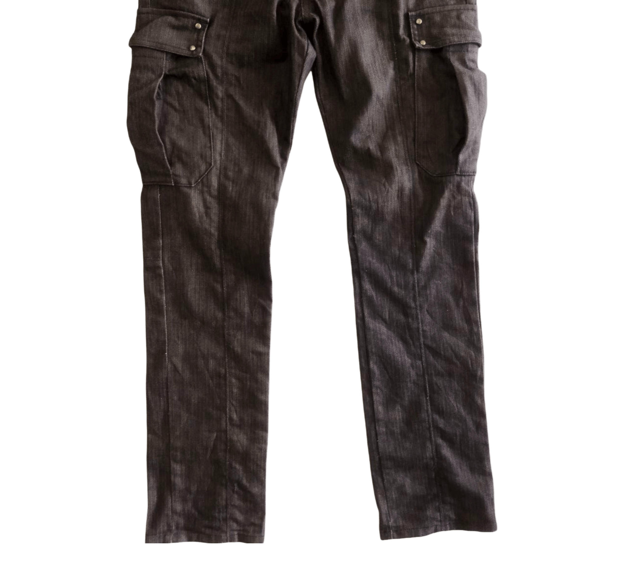 Schlussel Schlussel Japan Cargo Pocket Denim Pants Size US 33 - 3 Thumbnail