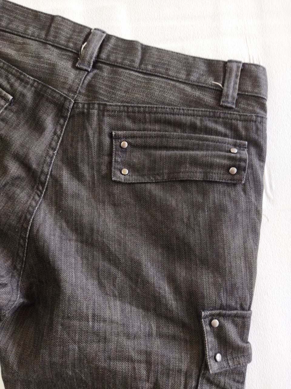 Schlussel Schlussel Japan Cargo Pocket Denim Pants Size US 33 - 6 Thumbnail
