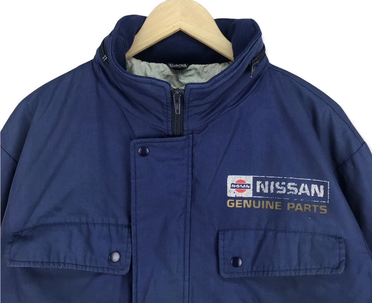 Japanese Brand Vintage Nissan Bomber Jacket Size US L / EU 52-54 / 3 - 3 Thumbnail