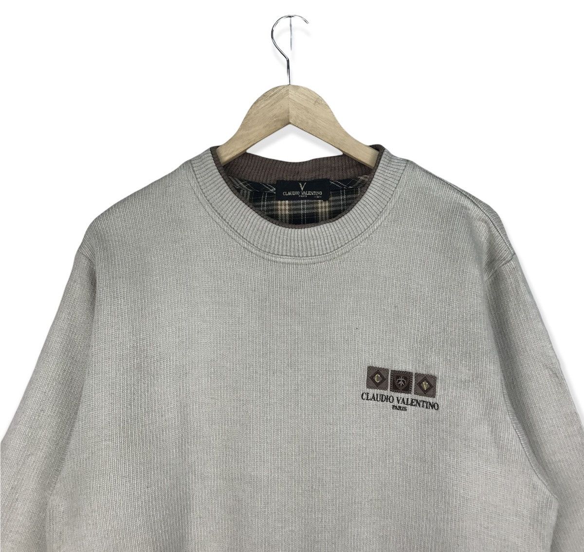 MR & MRS ITALY Vintage Claudio Valentino Sweatshirt Size US M / EU 48-50 / 2 - 2 Thumbnail