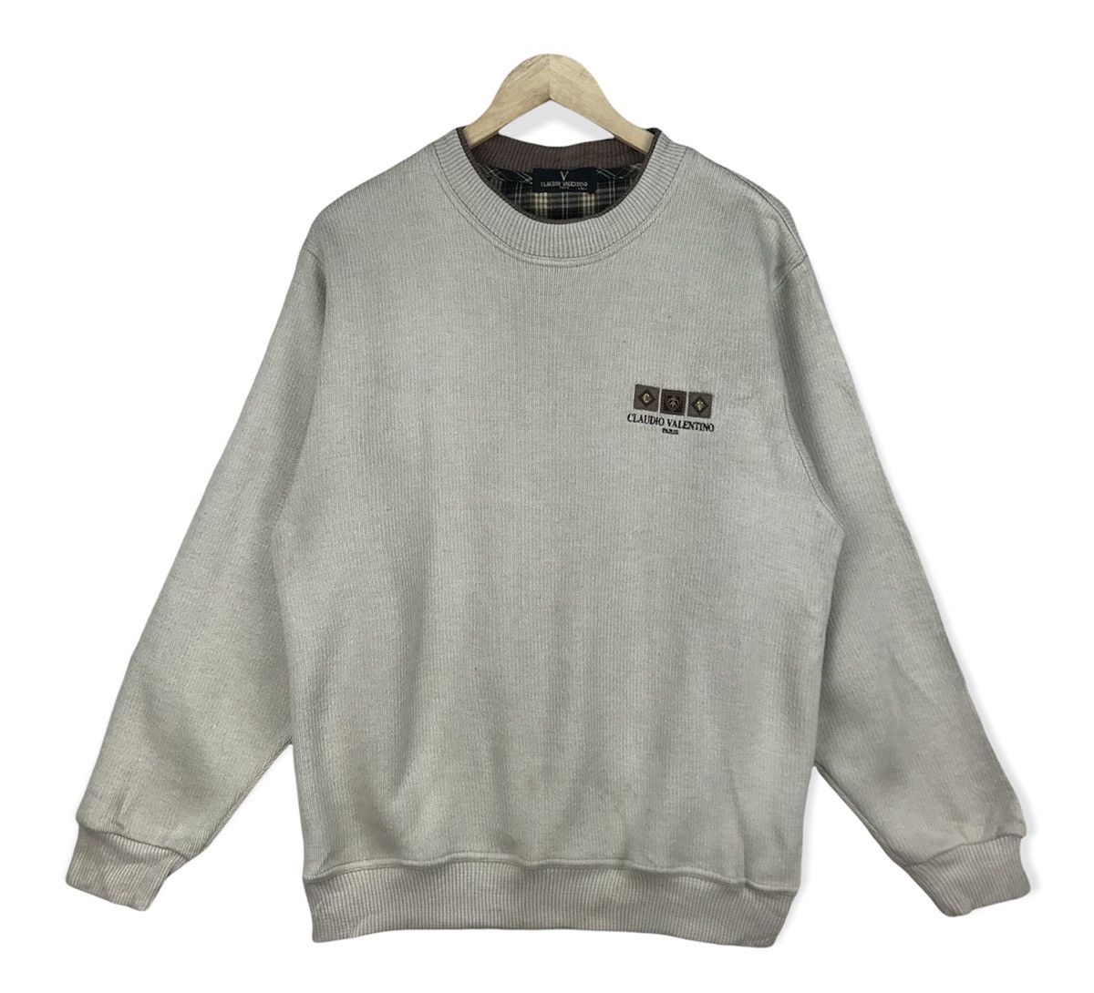 MR & MRS ITALY Vintage Claudio Valentino Sweatshirt Size US M / EU 48-50 / 2 - 1 Thumbnail