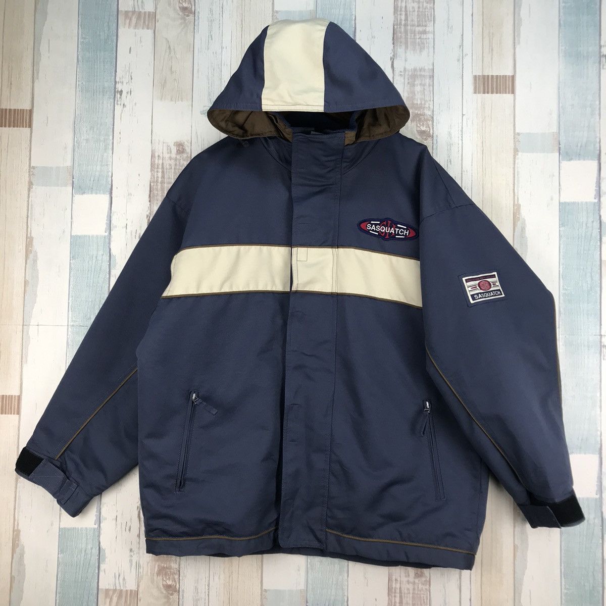 image of Sasquatchfabrix Sasquatch Ski Jacket in Blue, Men's (Size Medium)