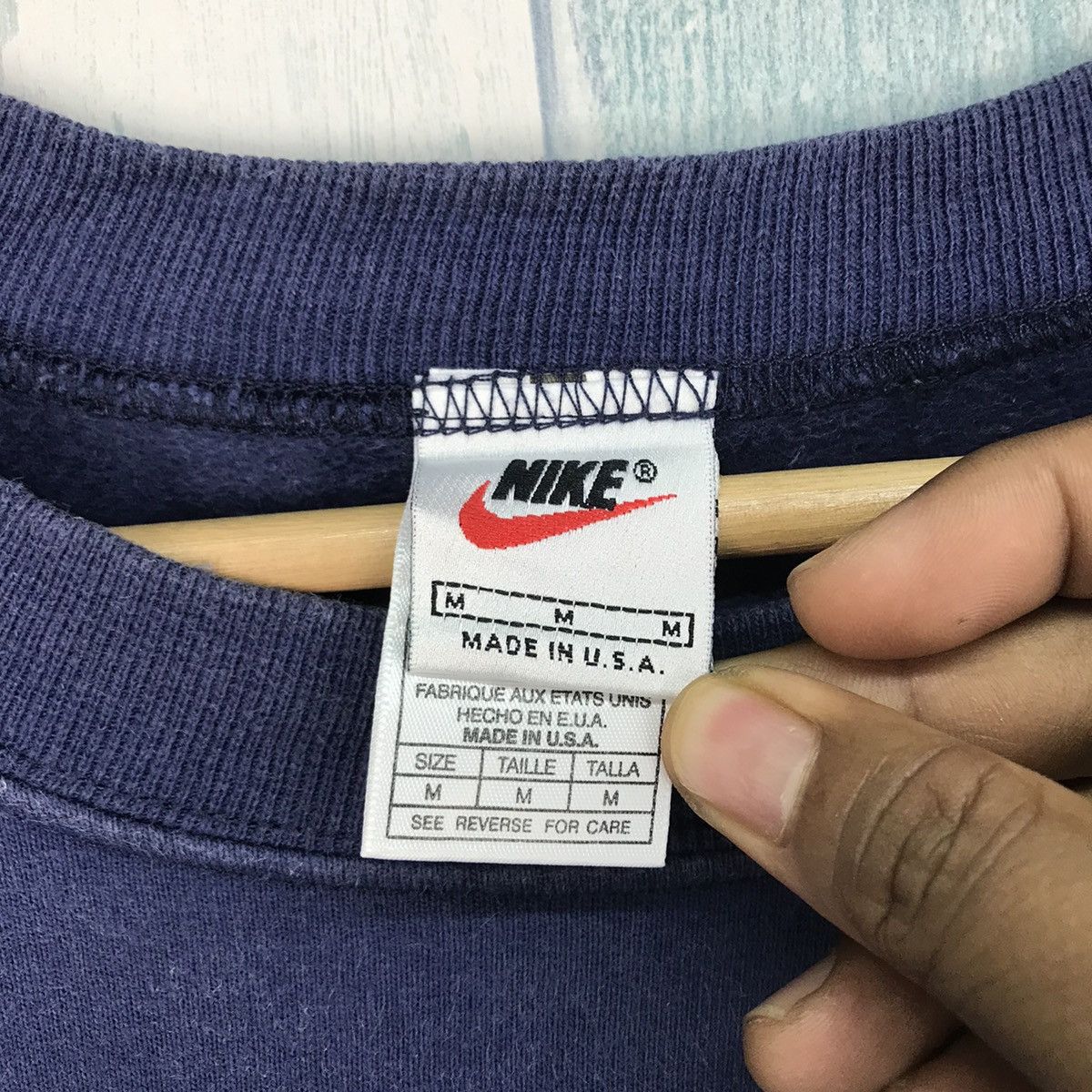 Nike Vintage Nike Small Logo Made in Usa Size US M / EU 48-50 / 2 - 5 Thumbnail