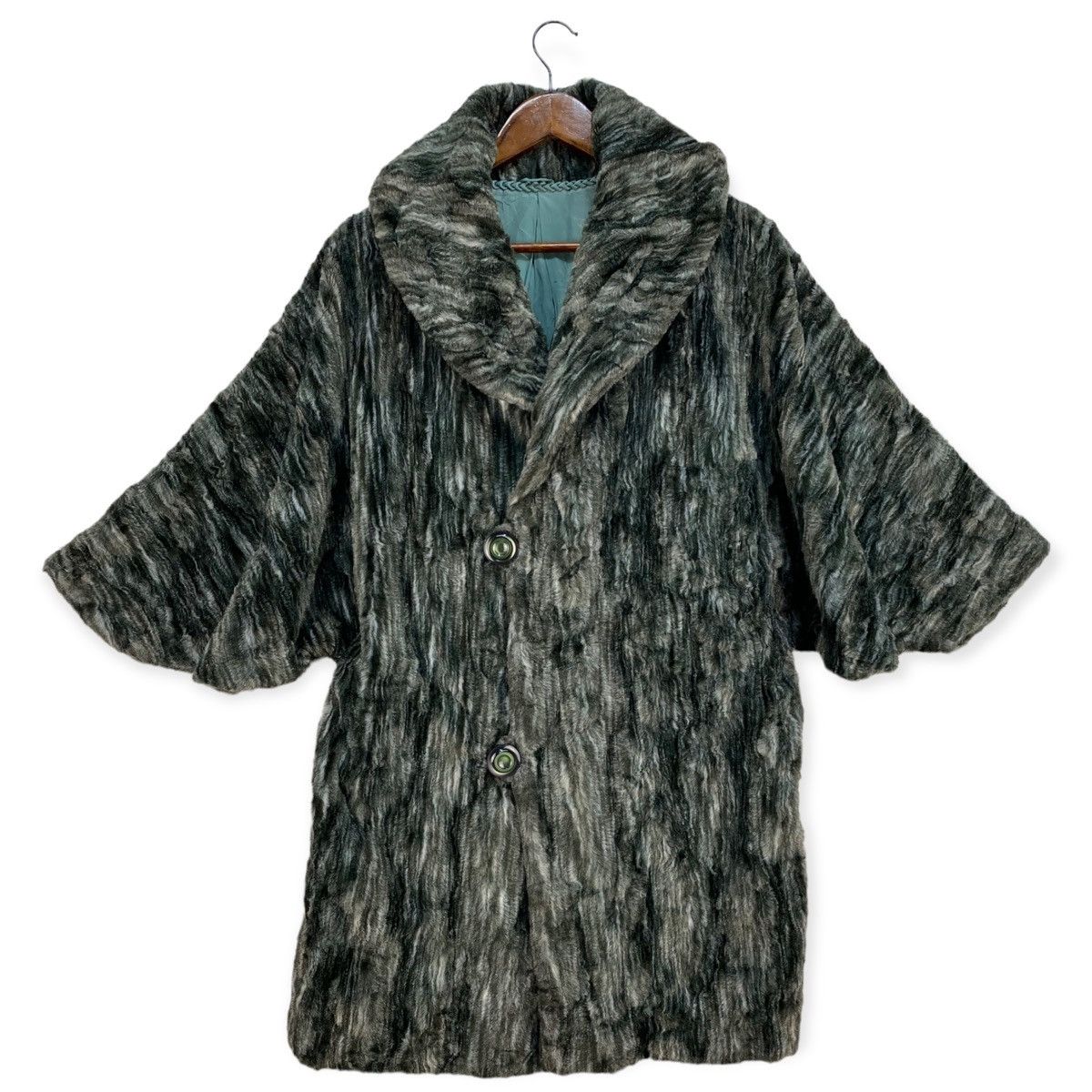 Japanese Brand ❗️NICE DESIGN❗️Fur Jacket Size US L / EU 52-54 / 3 - 1 Thumbnail