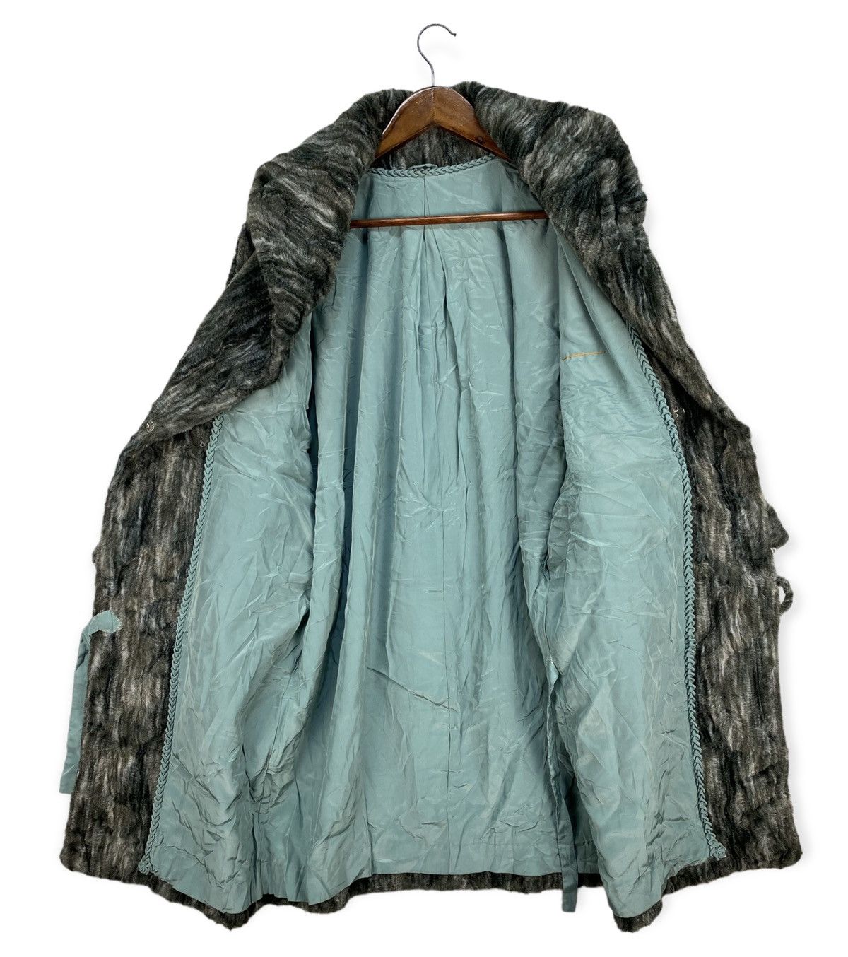 Japanese Brand ❗️NICE DESIGN❗️Fur Jacket Size US L / EU 52-54 / 3 - 3 Thumbnail