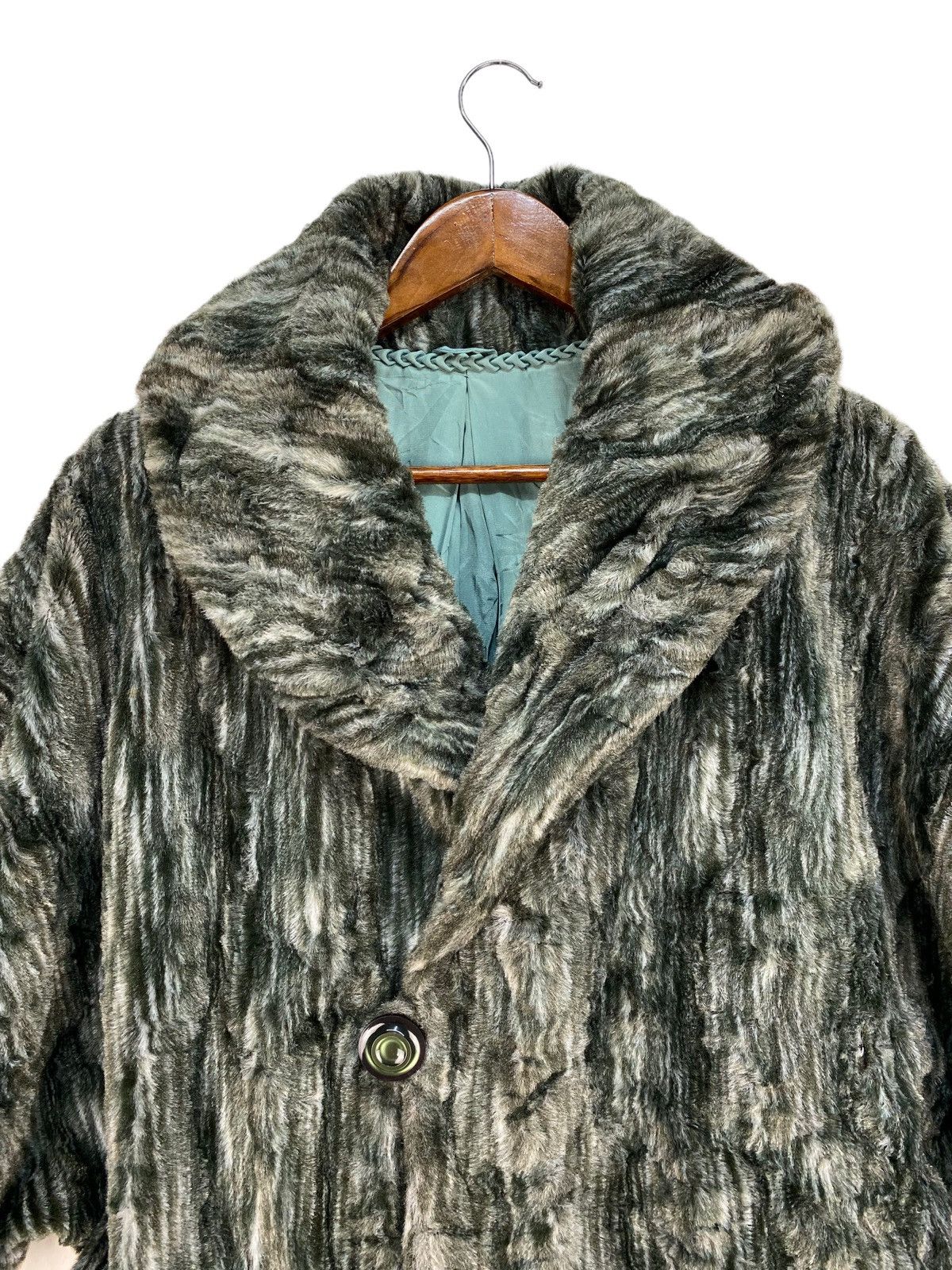 Japanese Brand ❗️NICE DESIGN❗️Fur Jacket Size US L / EU 52-54 / 3 - 2 Thumbnail