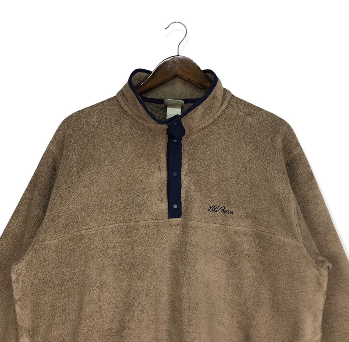 L.L. Bean Vintage L.L.Bean Deep Pile Jacket Snap Button Size US L / EU 52-54 / 3 - 2 Thumbnail