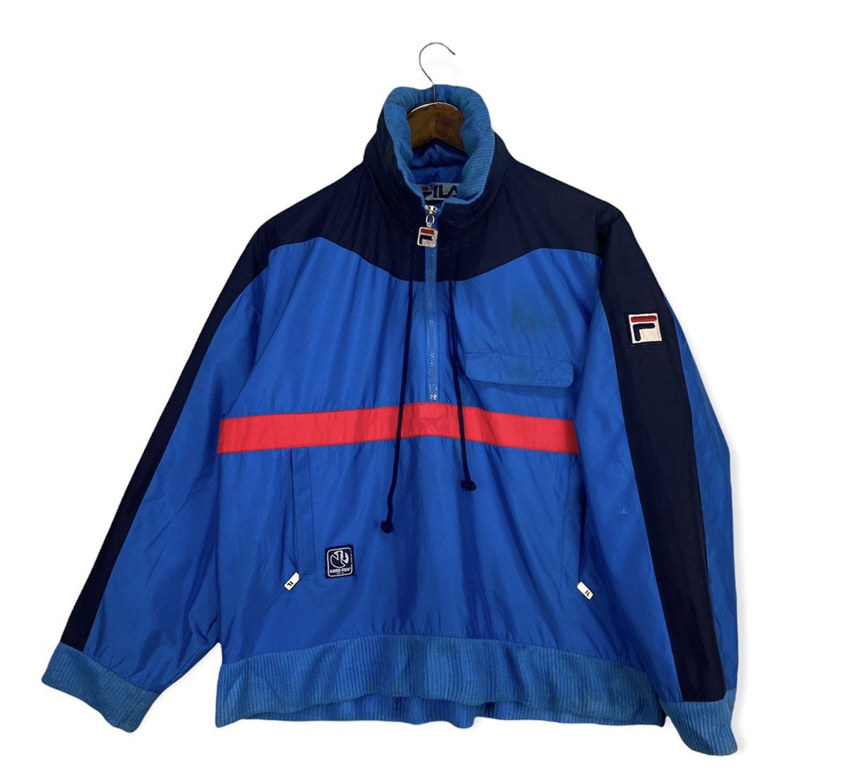 FILA - 未使用 美品 FILA PERTEX ANORAK 防水 M gore tex Fila Gore Tex Jacket | Grailed