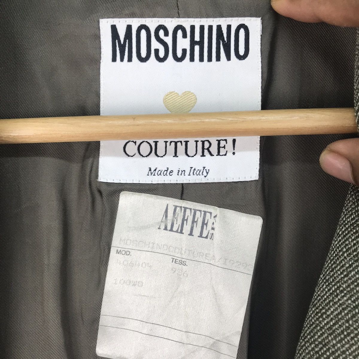 Moschino Vintage Moschino Trench Coat Size US S / EU 44-46 / 1 - 10 Thumbnail