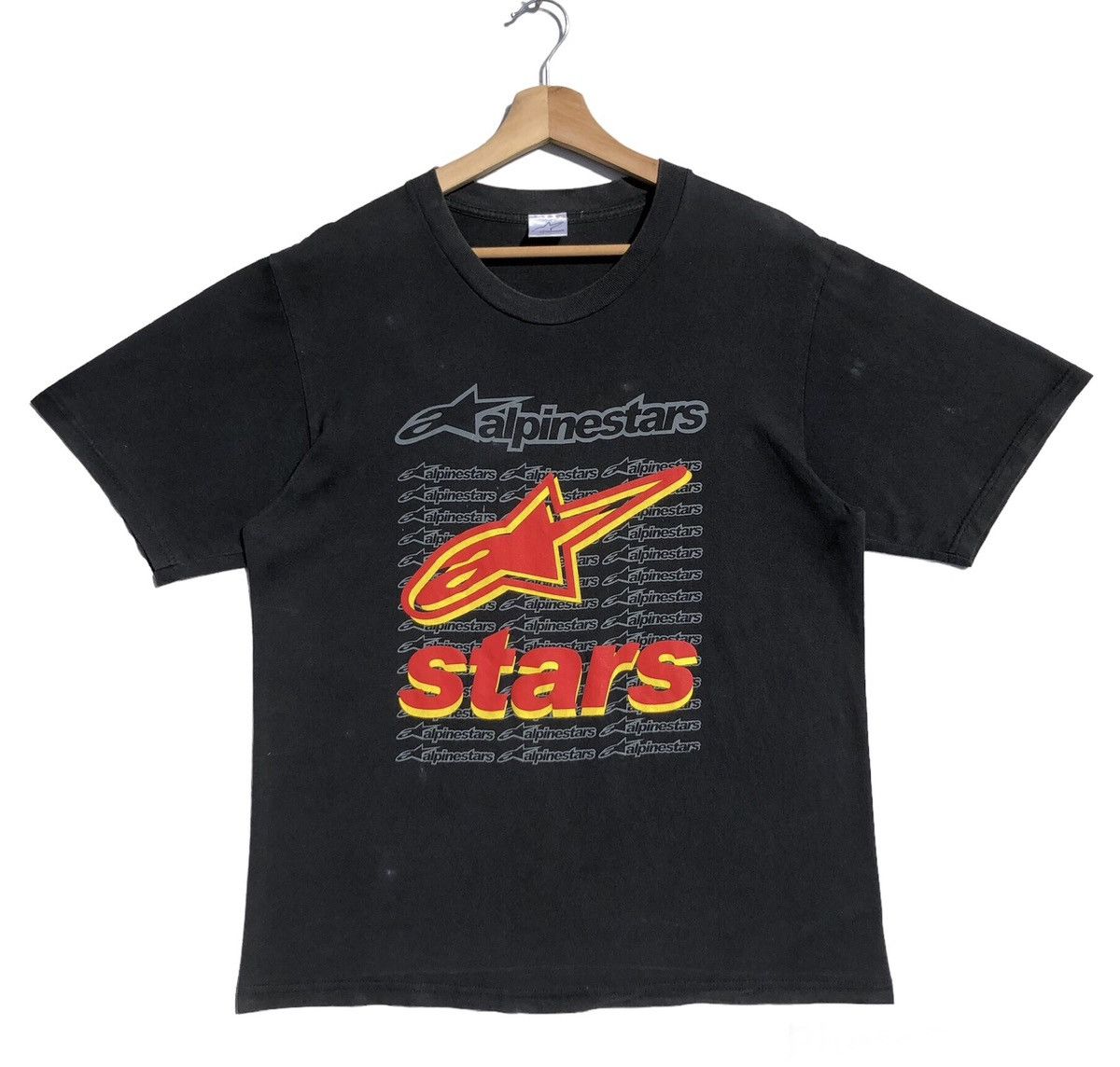 image of Racing x Vintage Alpinestars in Black, Men's (Size Medium)