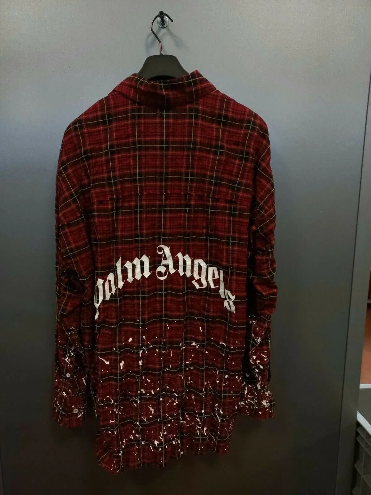 Palm Angels Oversized Paint Splatter Shirt Size US M / EU 48-50 / 2 - 5 Thumbnail