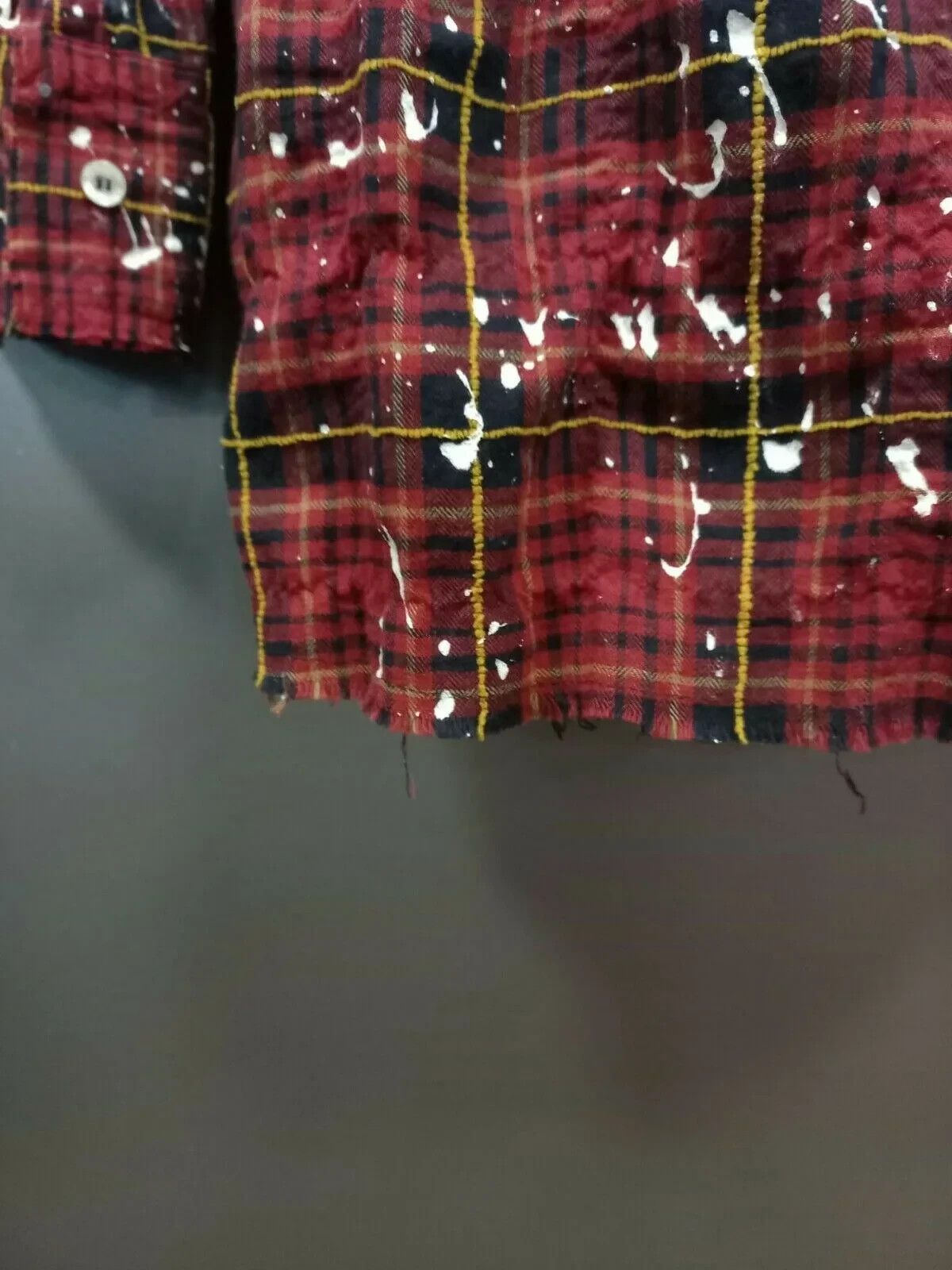 Palm Angels Oversized Paint Splatter Shirt Size US M / EU 48-50 / 2 - 7 Thumbnail