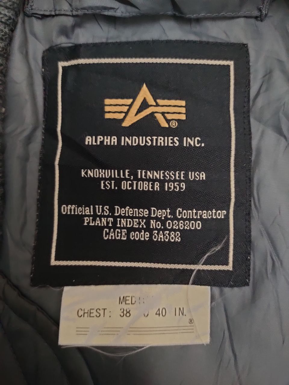 Alpha Industries Alpha Industries Quilted Jacket Size US M / EU 48-50 / 2 - 5 Thumbnail