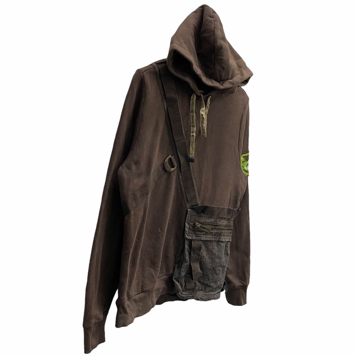 Frankie Morello STEAL💥FRANKIE MORELLO BAGGIE HOODIE FASHION STREET Size US S / EU 44-46 / 1 - 2 Thumbnail