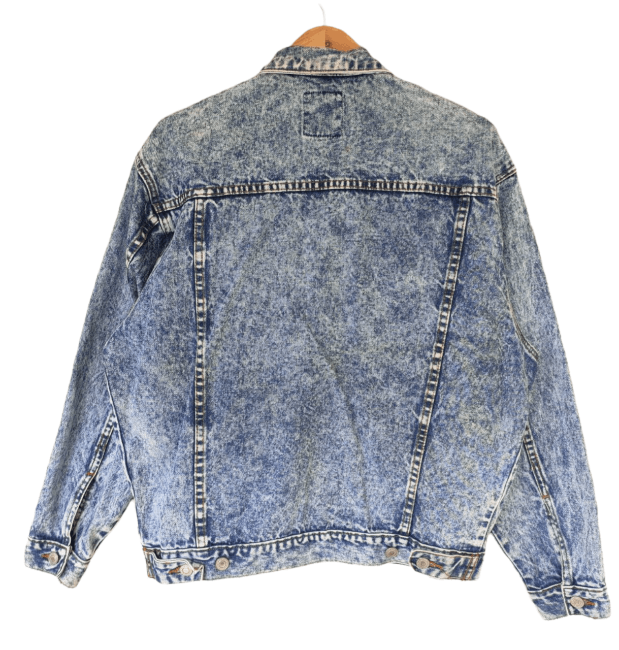 Vintage Vintage Mac Hope Acid wash Denim Jacket Size US M / EU 48-50 / 2 - 2 Thumbnail