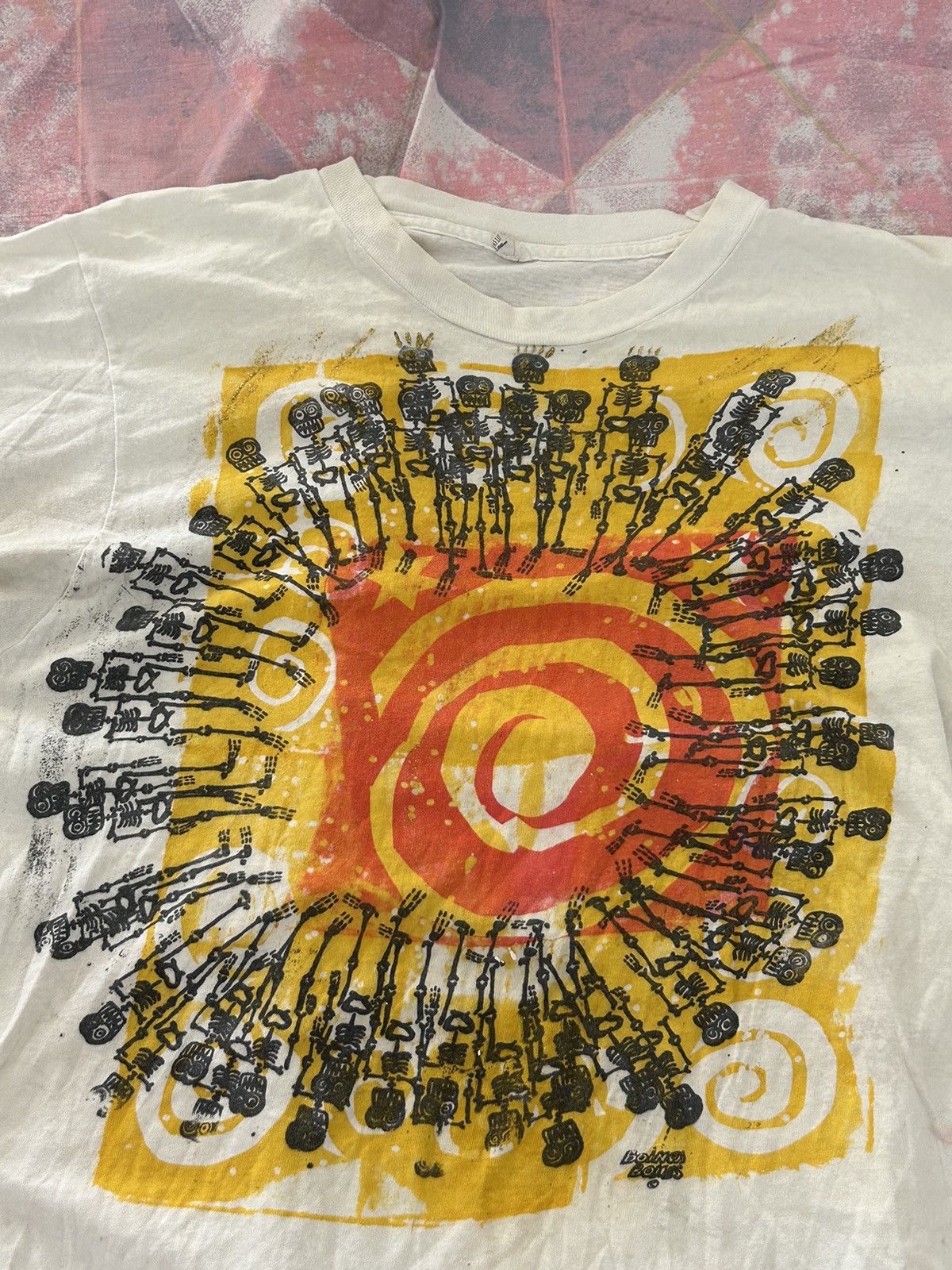 Vintage Vintage Donna Collins leisure art 1990s skater T-shirt Size US XL / EU 56 / 4 - 3 Thumbnail