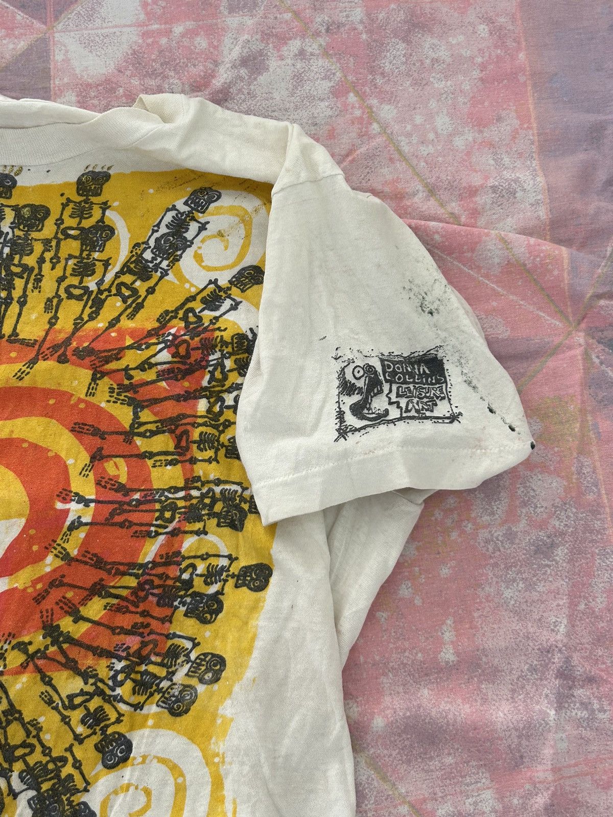 Vintage Vintage Donna Collins leisure art 1990s skater T-shirt Size US XL / EU 56 / 4 - 7 Thumbnail