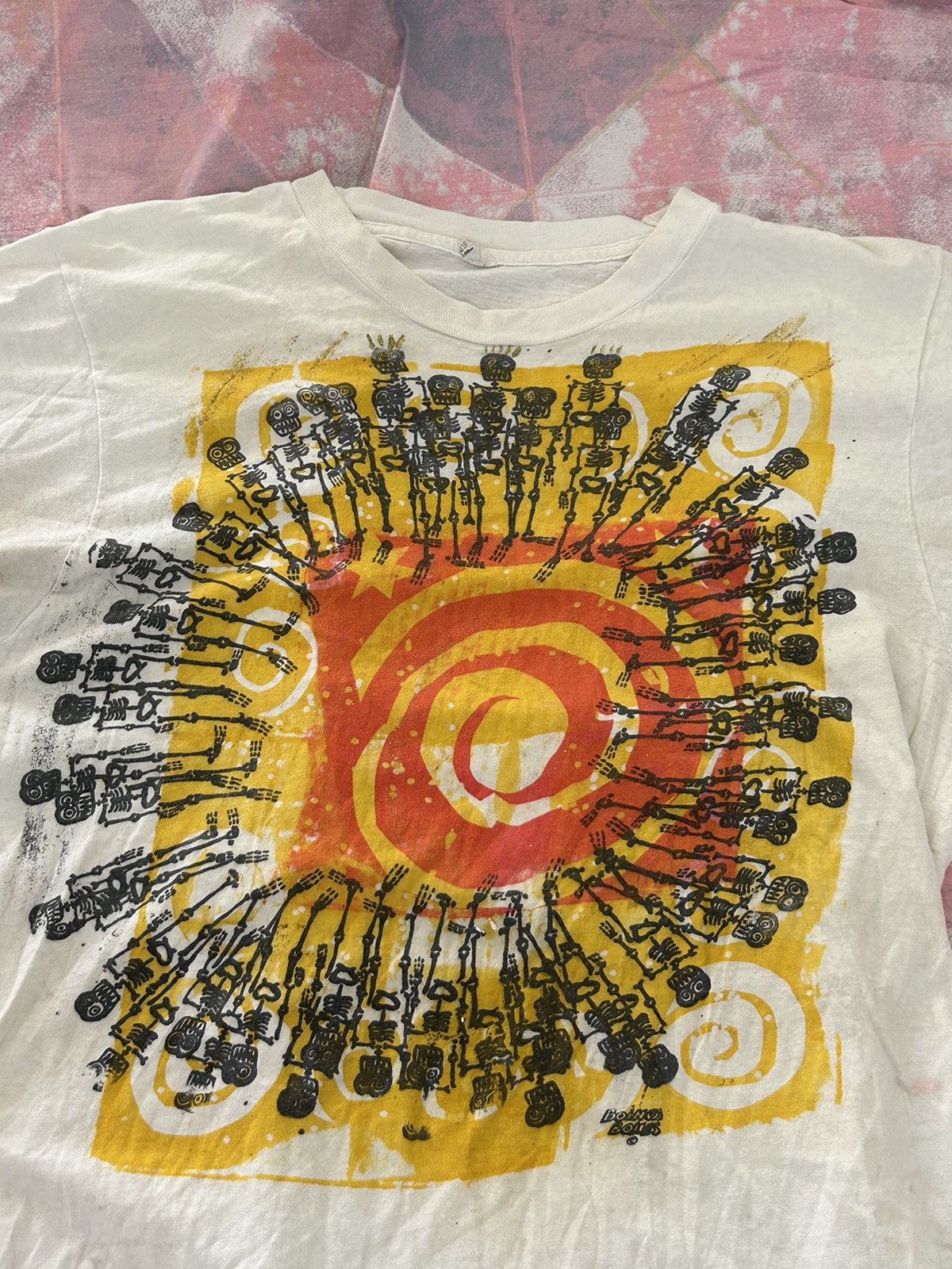 Vintage Vintage Donna Collins leisure art 1990s skater T-shirt Size US XL / EU 56 / 4 - 4 Thumbnail
