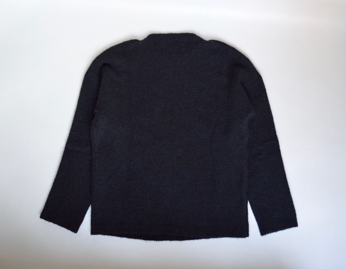 Our Legacy Black Alpaca Wool ‘Football Skull’ Sweater Size US L / EU 52-54 / 3 - 6 Thumbnail