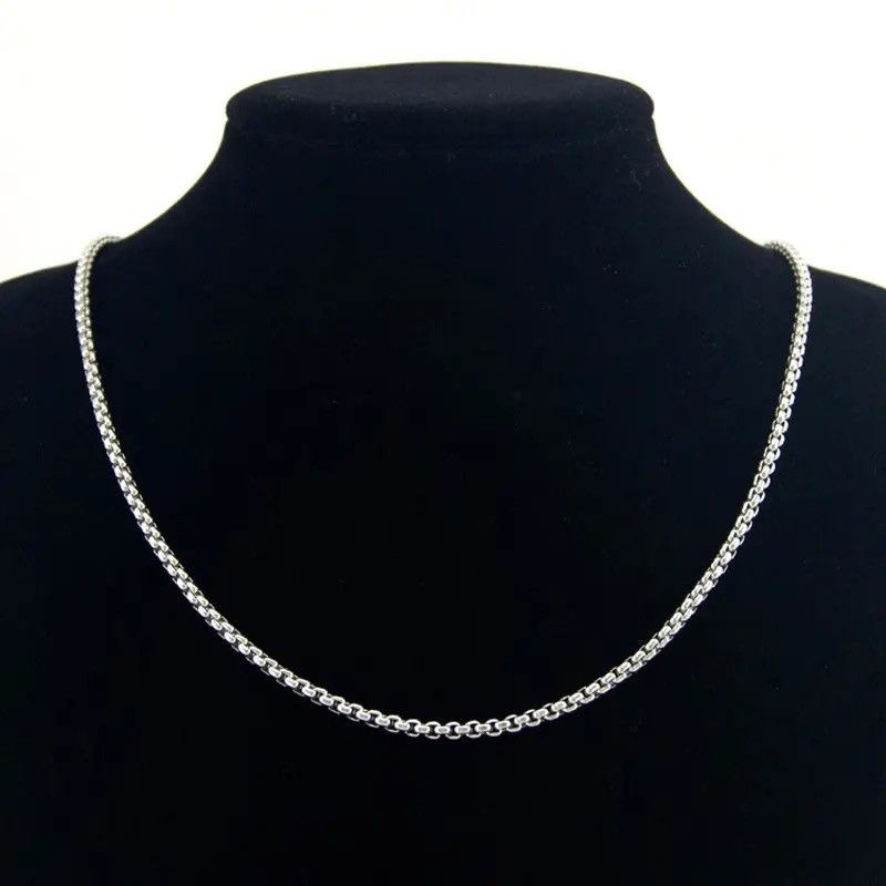 Other 5mm Square Chain Shiny Necklaces Size ONE SIZE - 1 Thumbnail