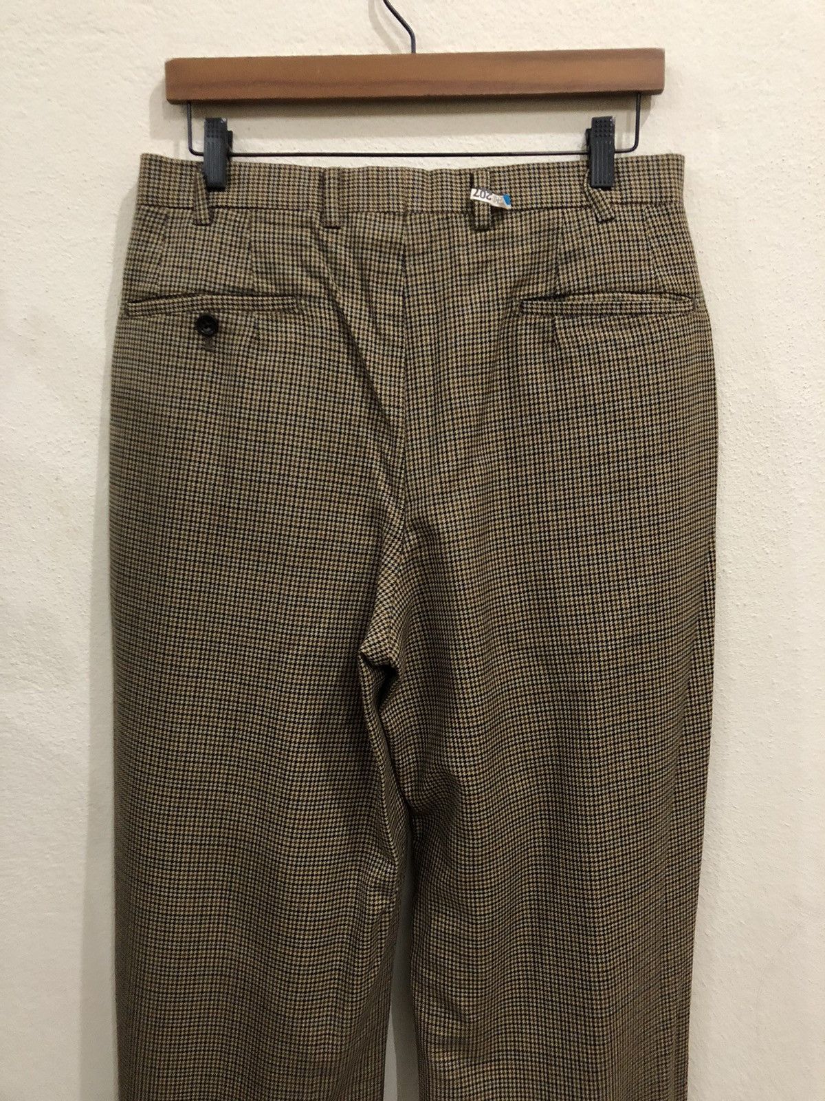 Burberry Vintage Burberry’s Plaid Tartan Baggy Wool Pant Size US 31 - 6 Thumbnail