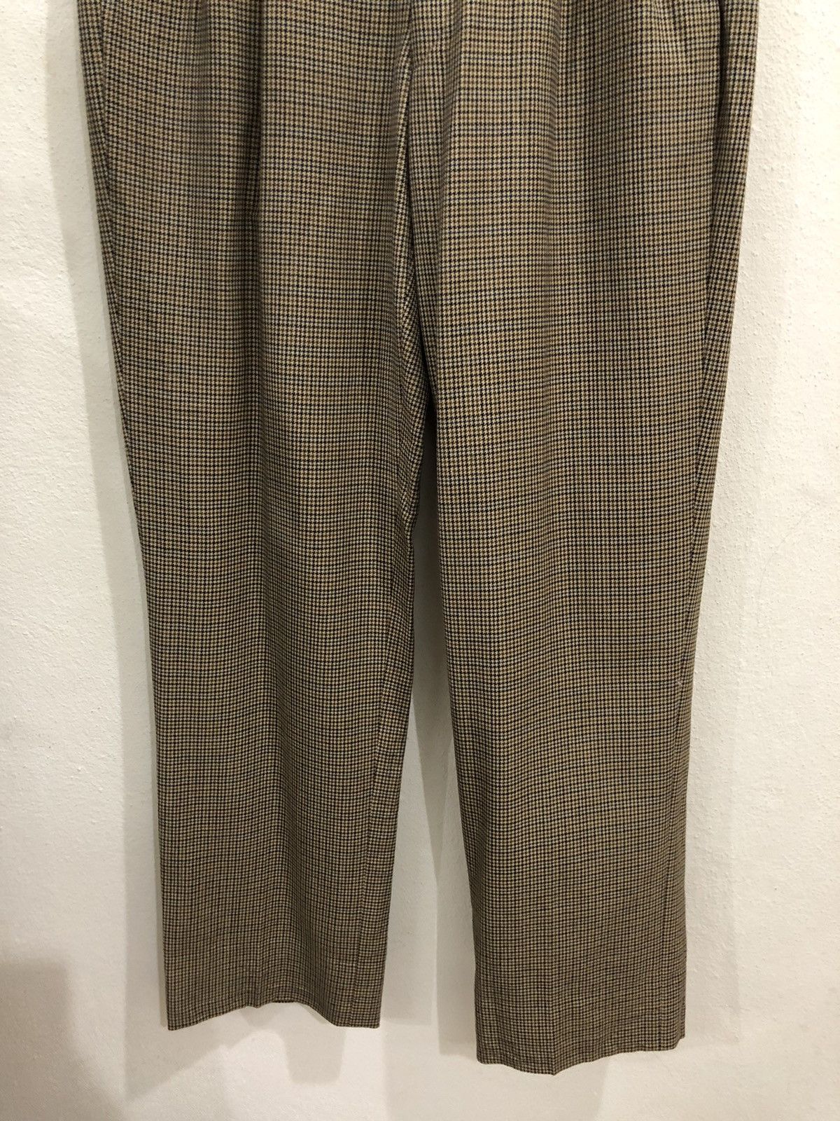 Burberry Vintage Burberry’s Plaid Tartan Baggy Wool Pant Size US 31 - 4 Thumbnail