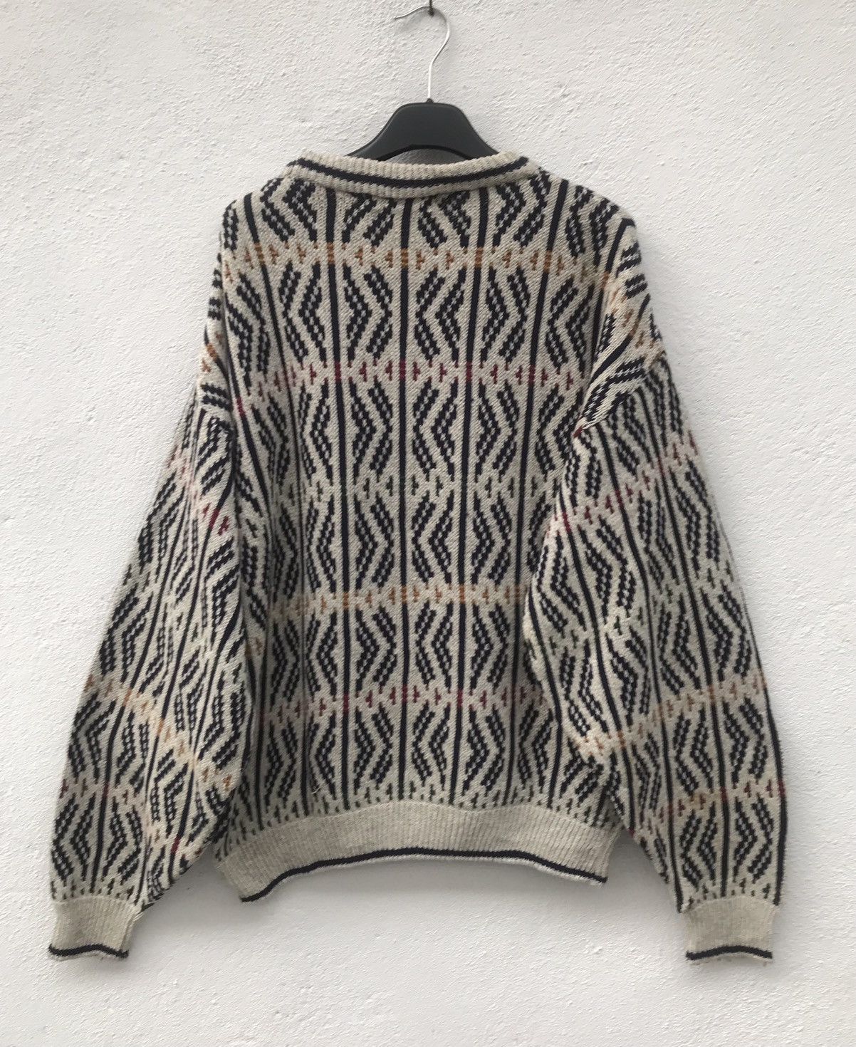 Geoffrey Beene × Native Vintage Geoffrey Beene Native Knitwear Sweatshirt Size US L / EU 52-54 / 3 - 2 Thumbnail