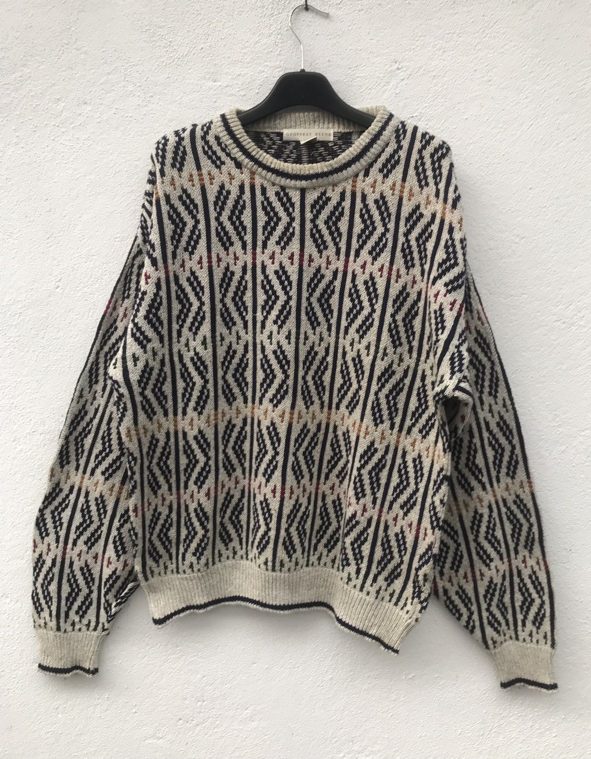 Vintage Geoffrey Beene Native Knitwear Sweatshirt